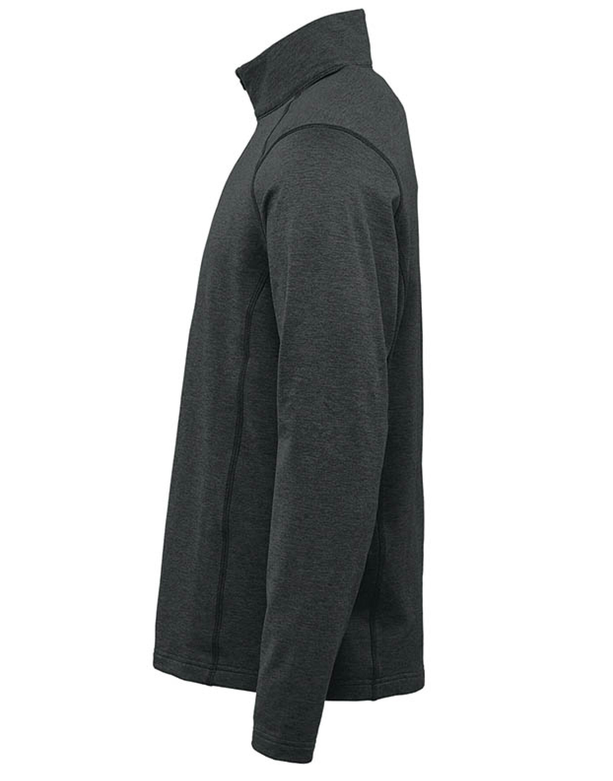 HTZ-2 Black Heather Men’s Pure Earth Treeline Performance 1/4 Zip Pullover