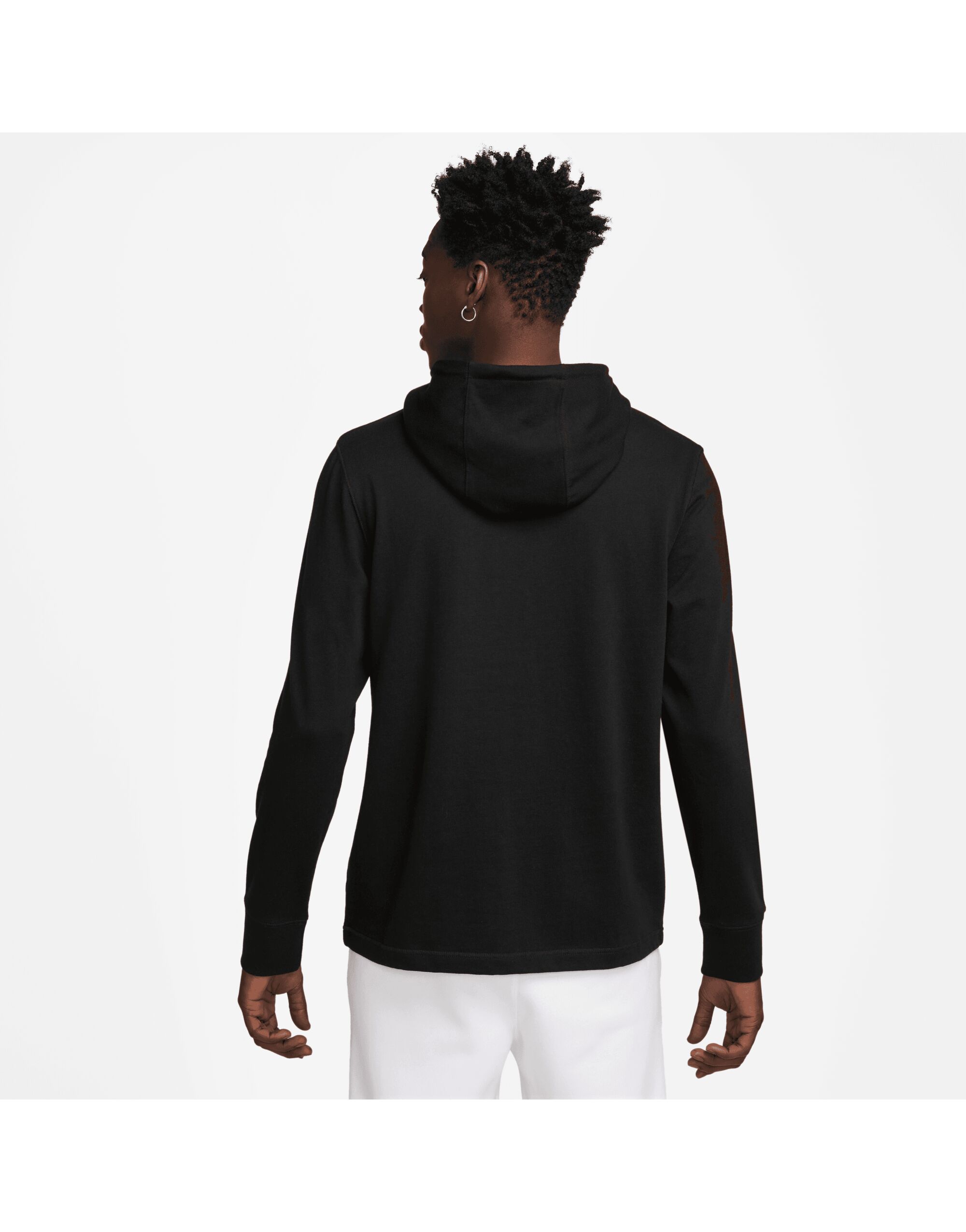 HV1151 Black/White Club Knit Hoodie