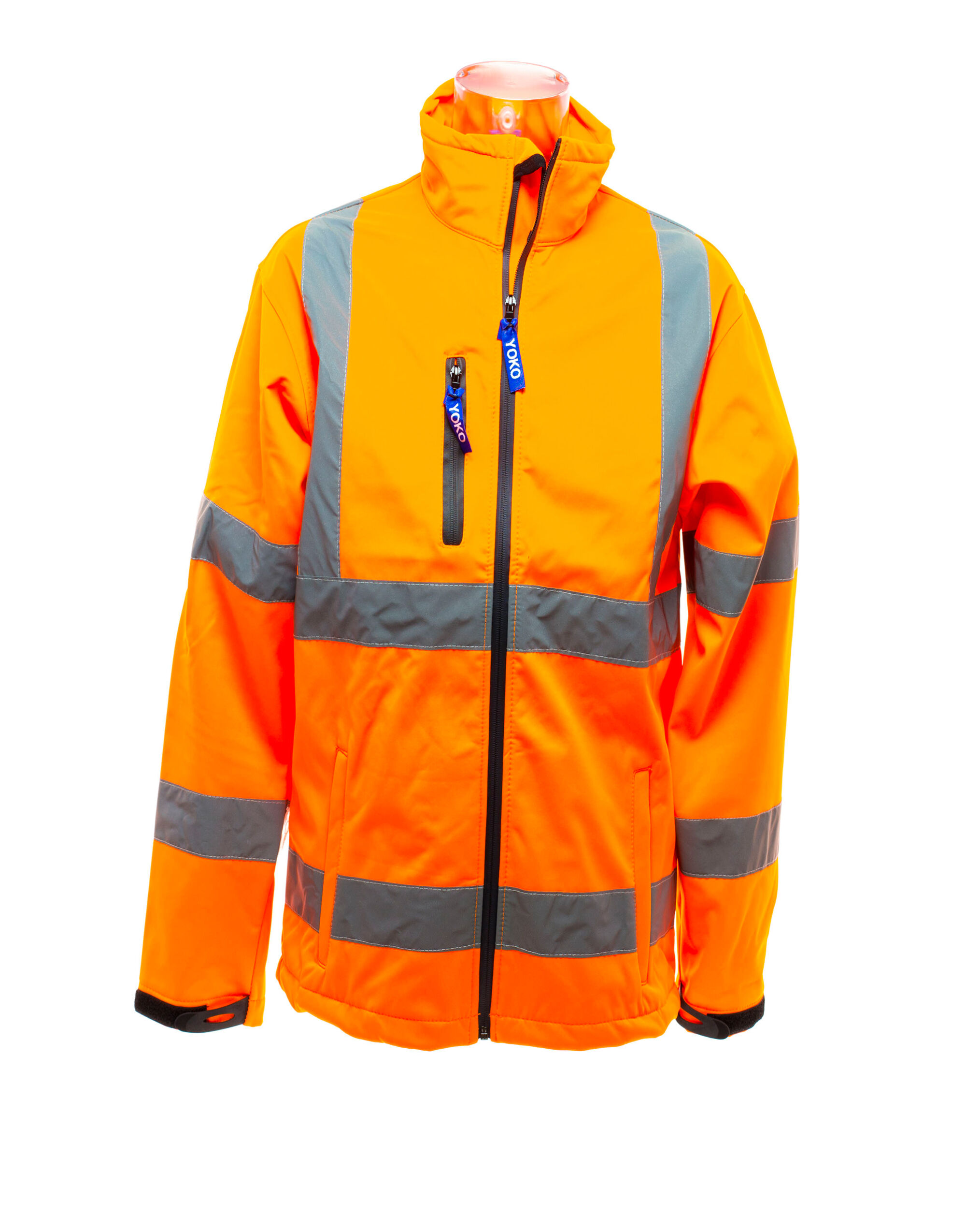 HVK09 Hi Vis Orange Hi-Vis Softshell Jacket