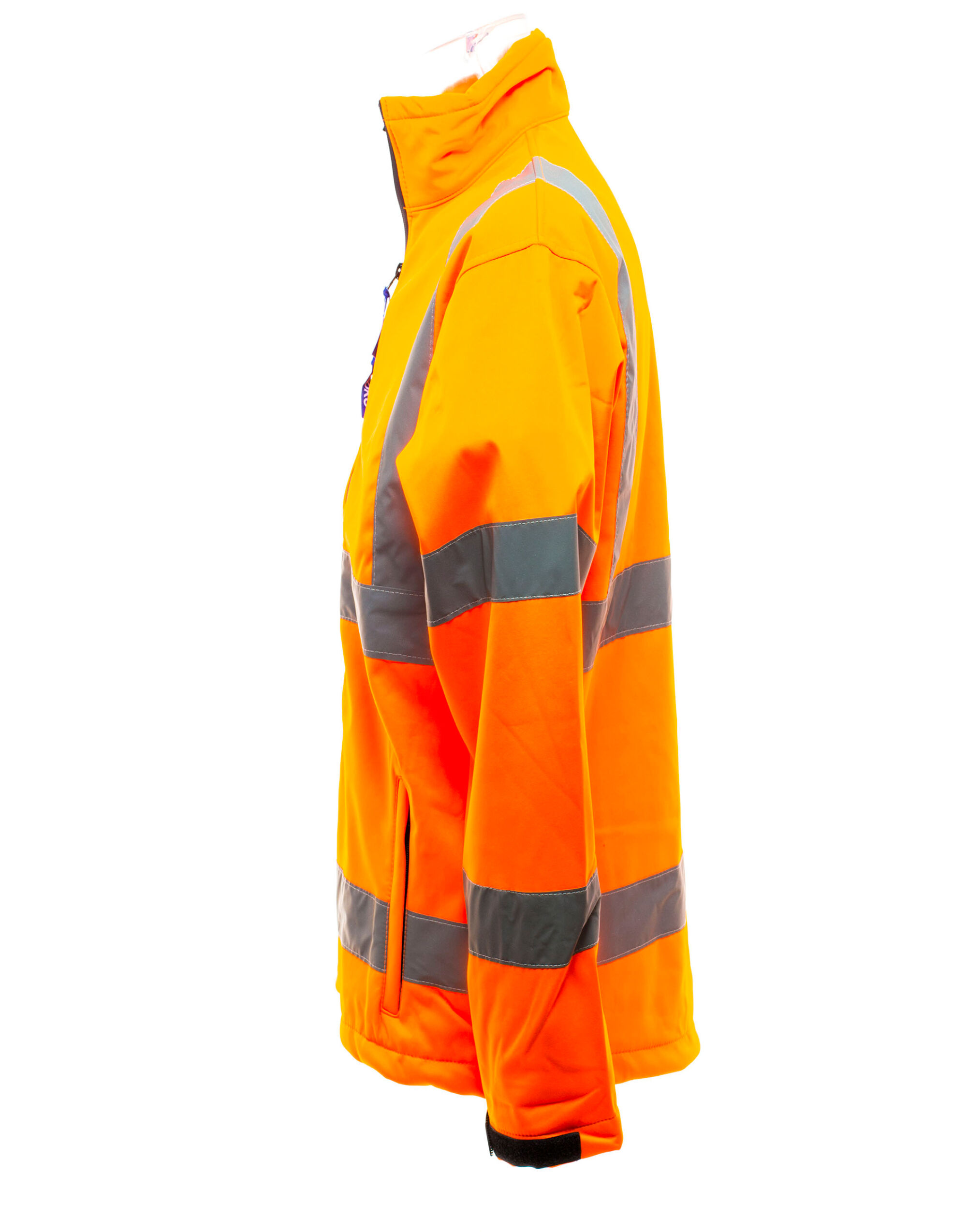 HVK09 Hi Vis Orange Hi-Vis Softshell Jacket