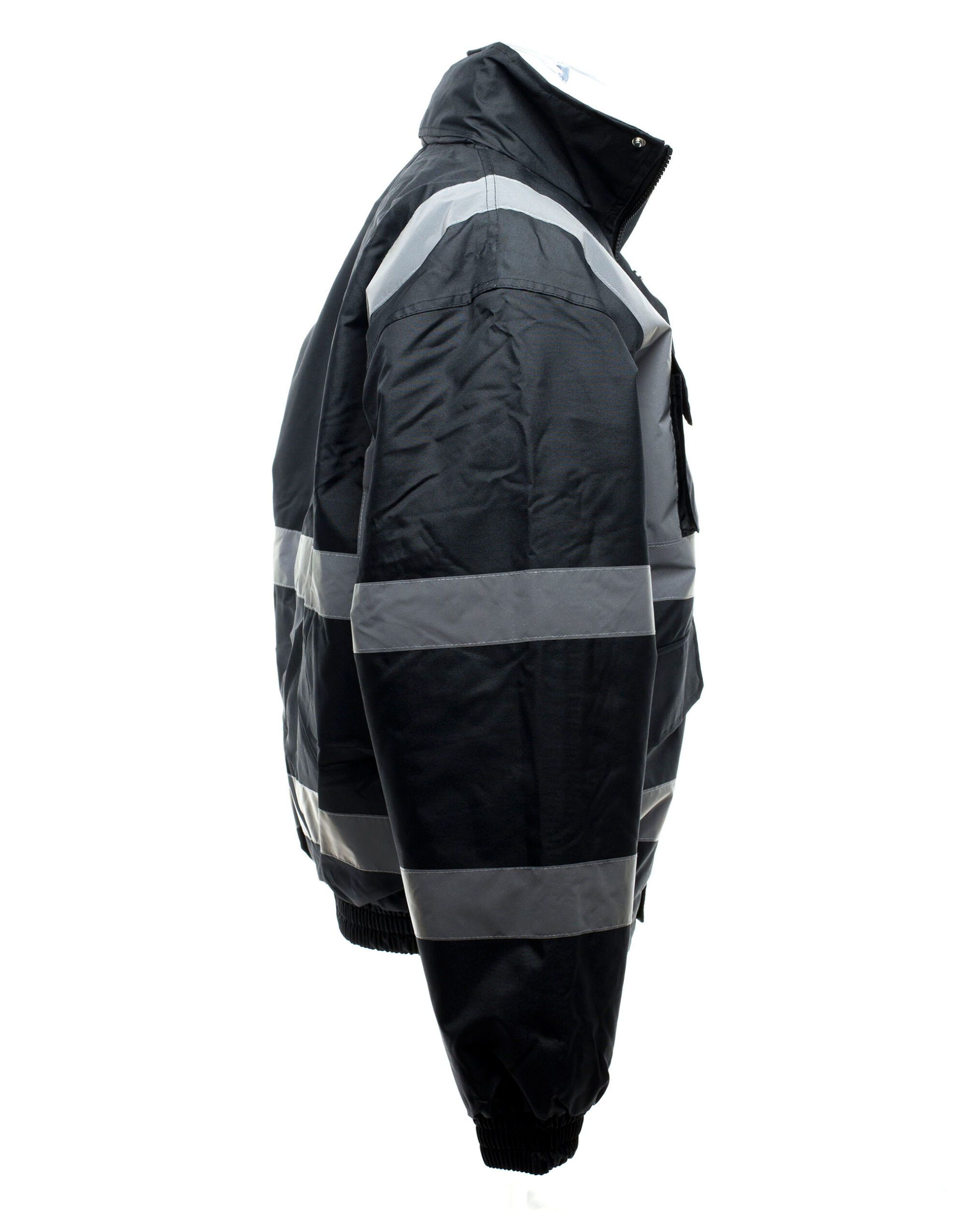 HVP211 Hi-Vis Classic Bomber Jacket Black
