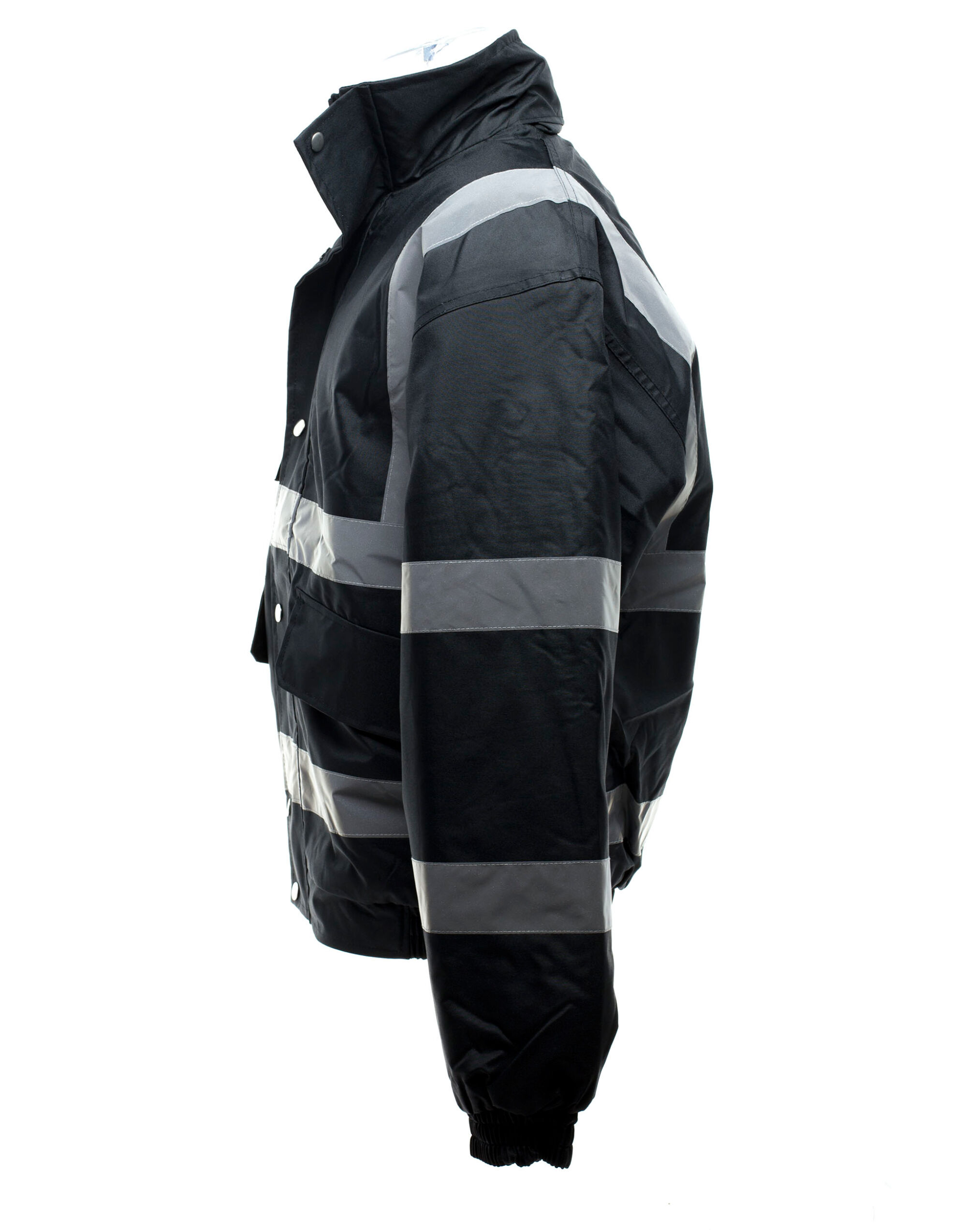 HVP211 Hi-Vis Classic Bomber Jacket Black