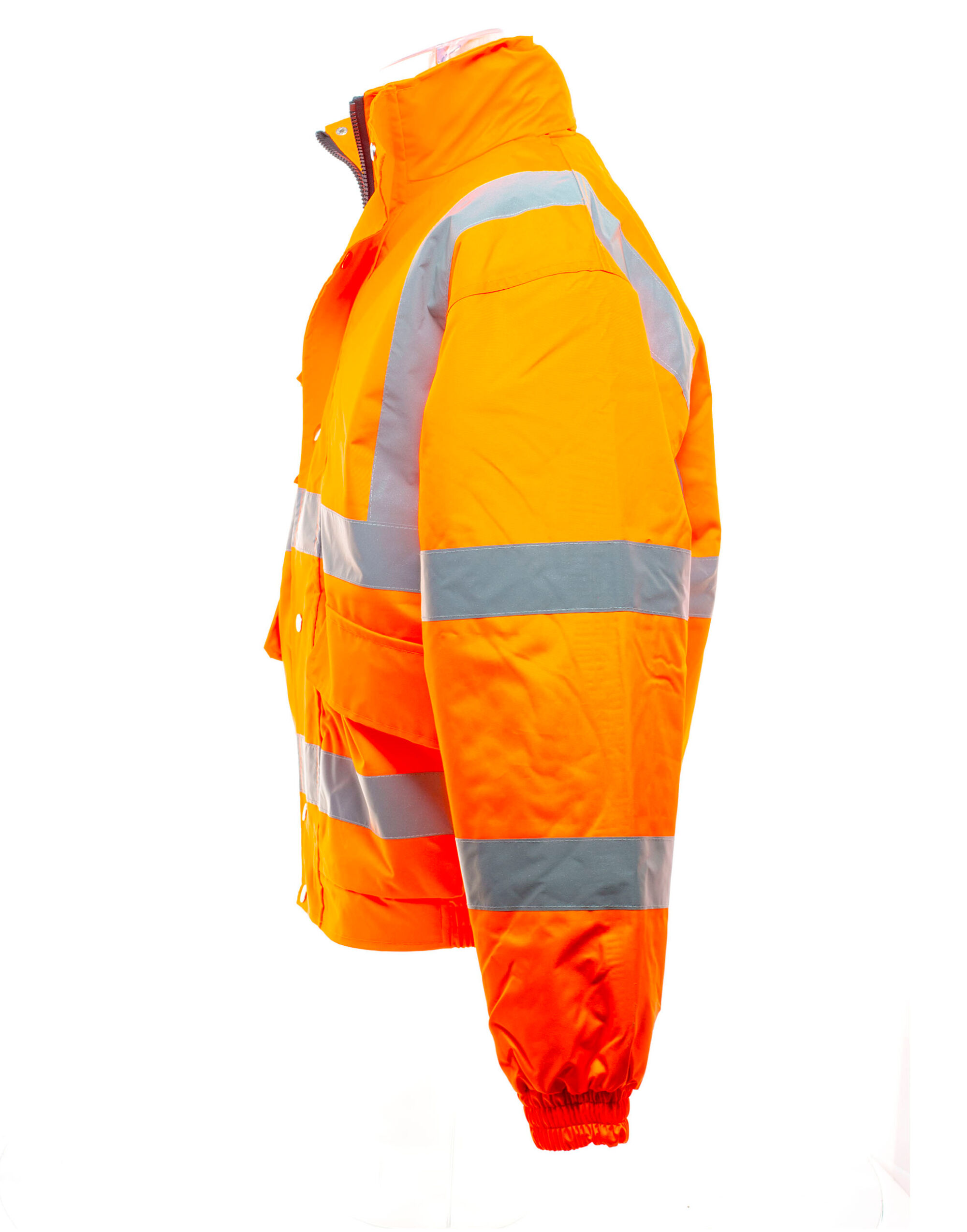 HVP211 Hi-Vis Classic Bomber Jacket Hi Vis Orange