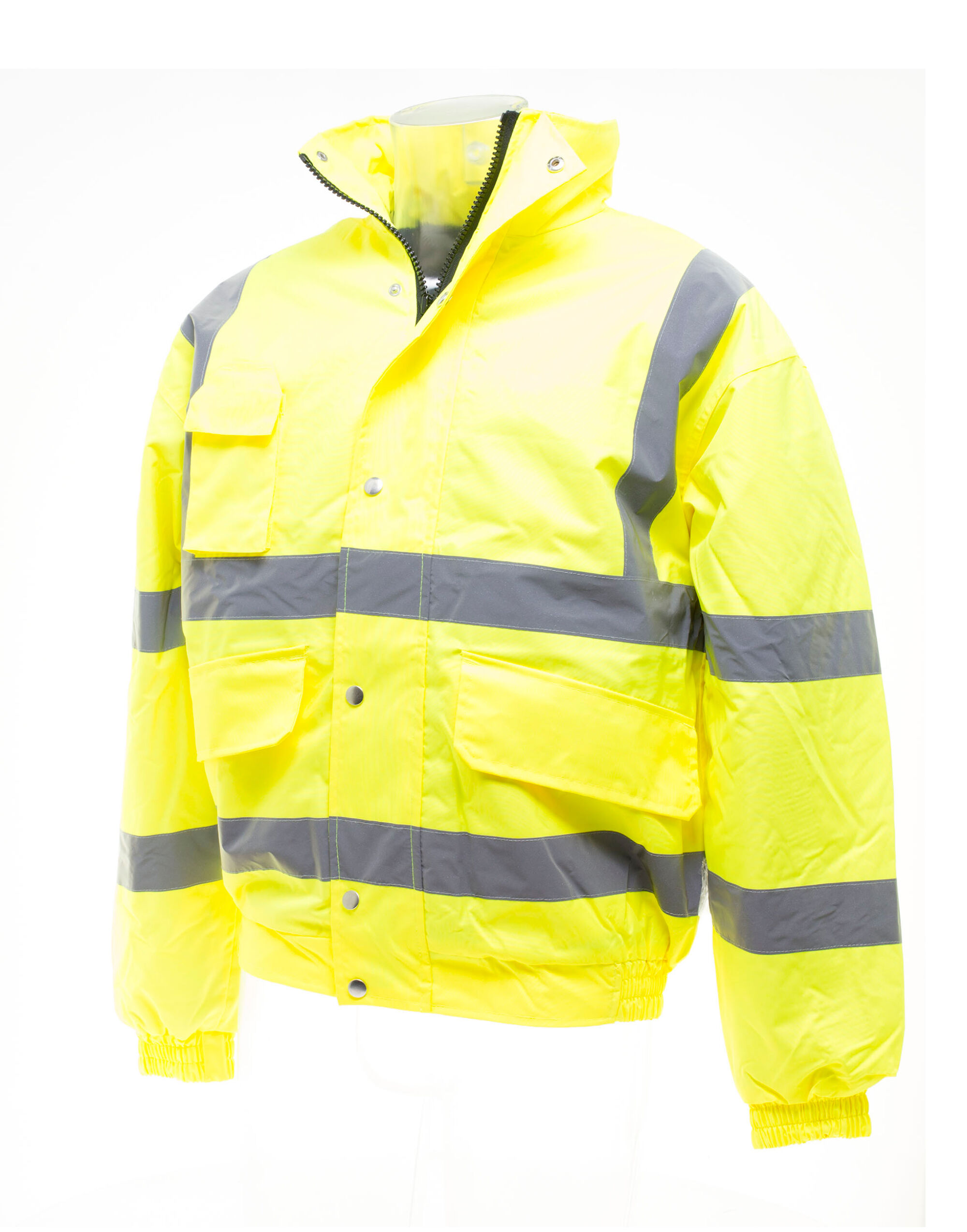 HVP211 Hi-Vis Classic Bomber Jacket Hi-Vis Yellow