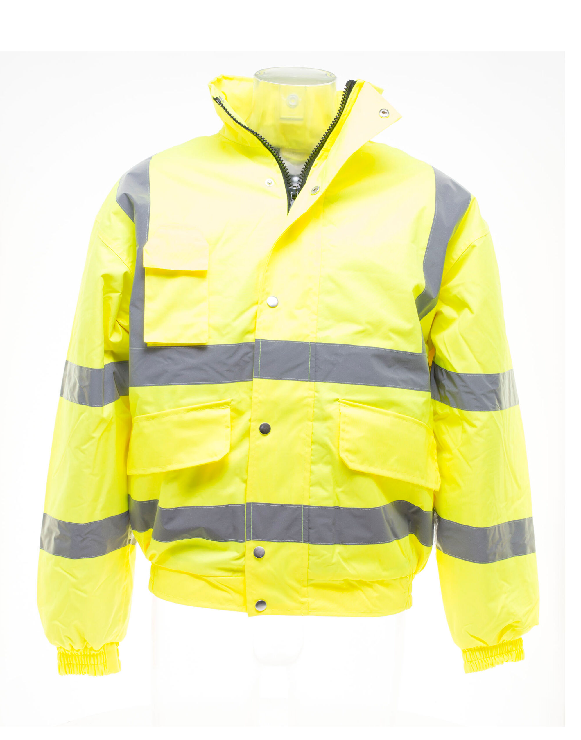 HVP211 Hi-Vis Classic Bomber Jacket Hi-Vis Yellow