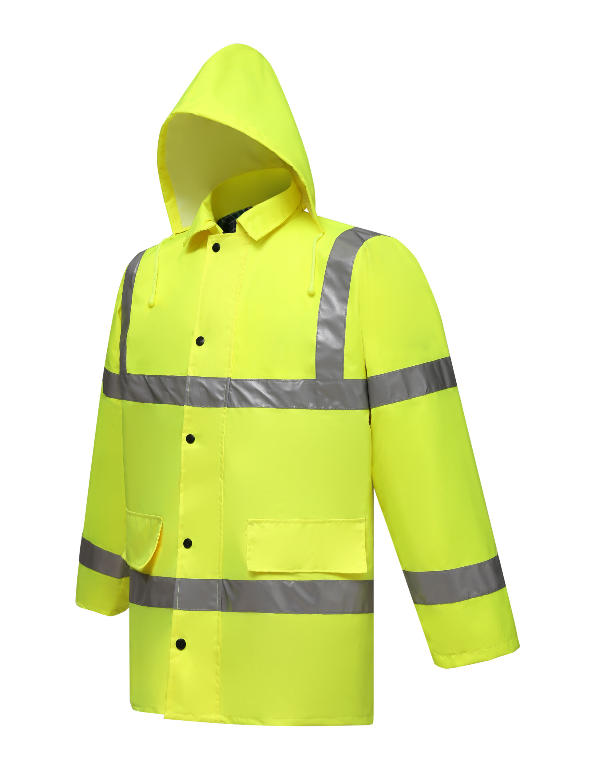 HVP305-3M Hi-Vis Contractor Jacket Hi-Vis Yellow HVP305-3M Hi-Vis Contractor Jacket Hi-Vis Yellow