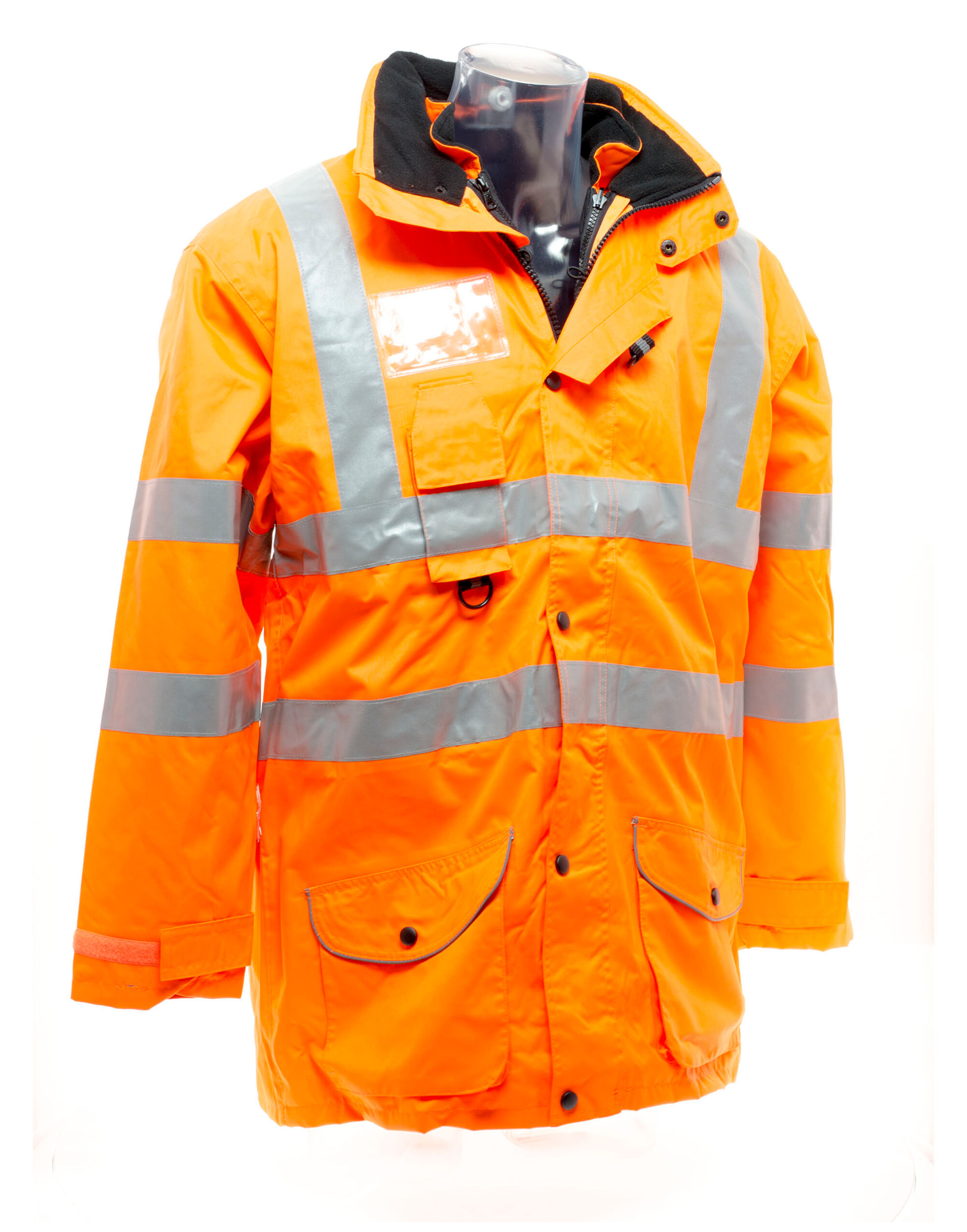 HVP711 Hi-Vis Multi-Function 7-in-1 Jacket Hi Vis Orange