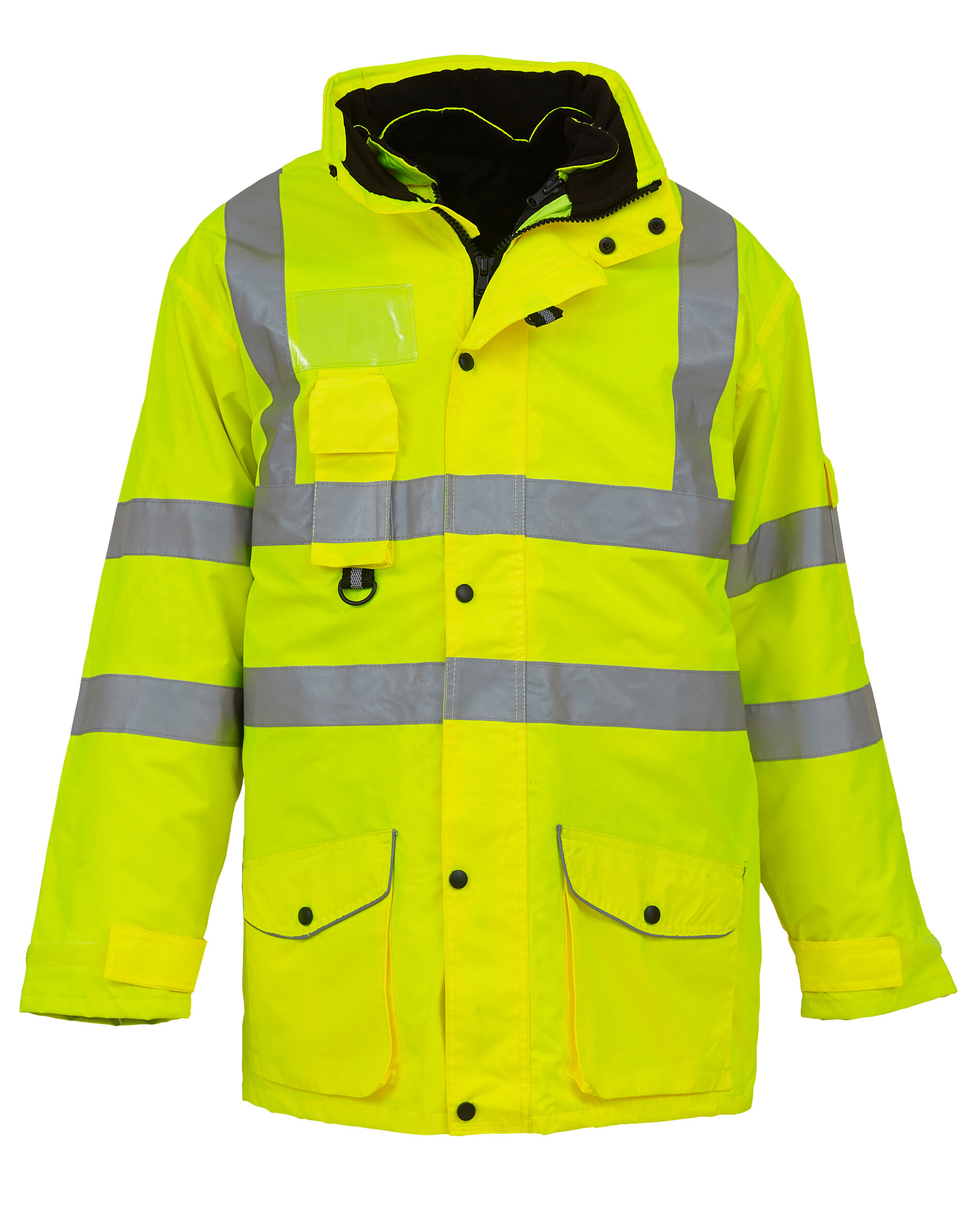 HVP711 Hi-Vis Multi-Function 7-in-1 Jacket Hi Vis Yellow