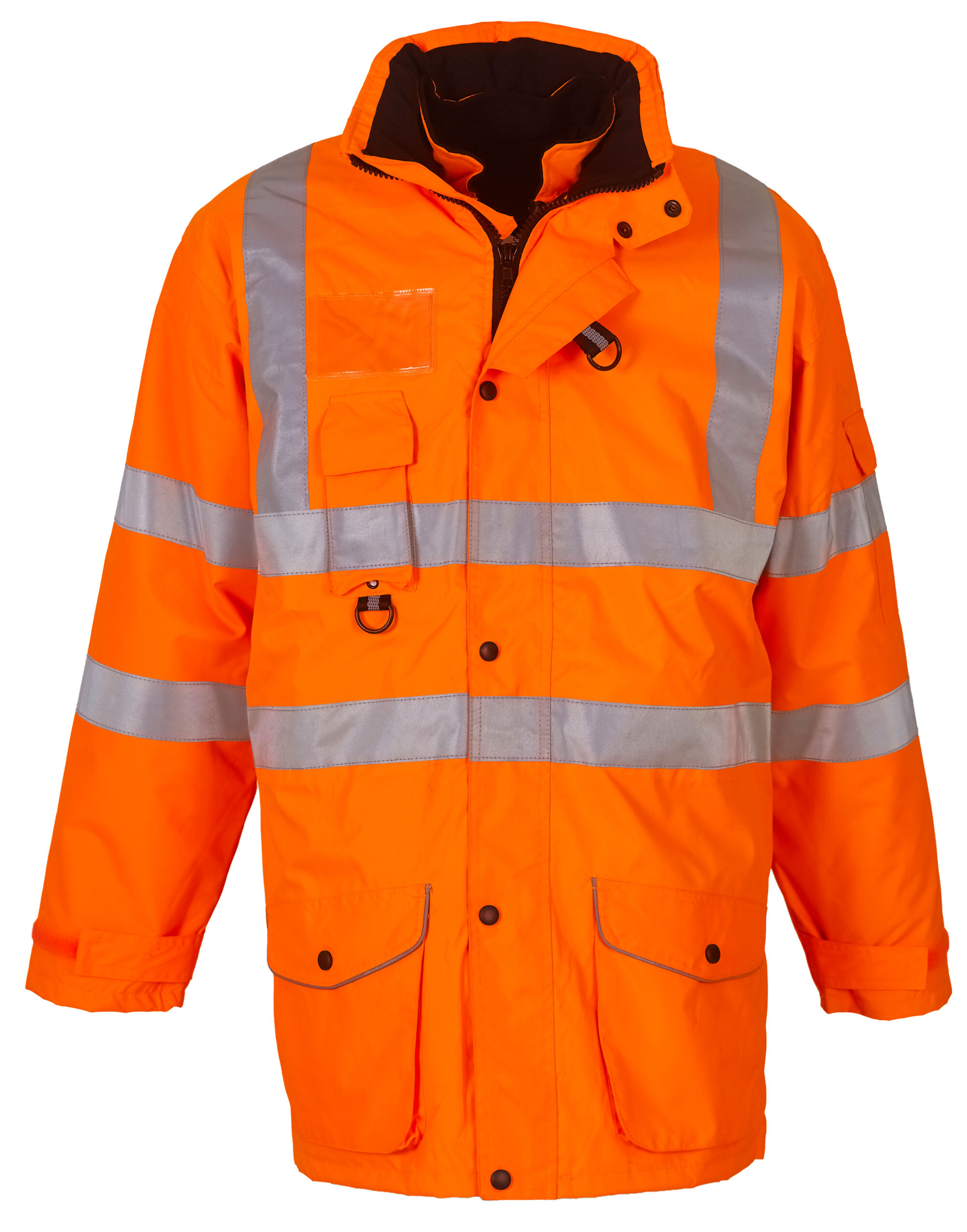 HVP711 Hi-Vis Multi-Function 7-in-1 Jacket Hi Vis Orange