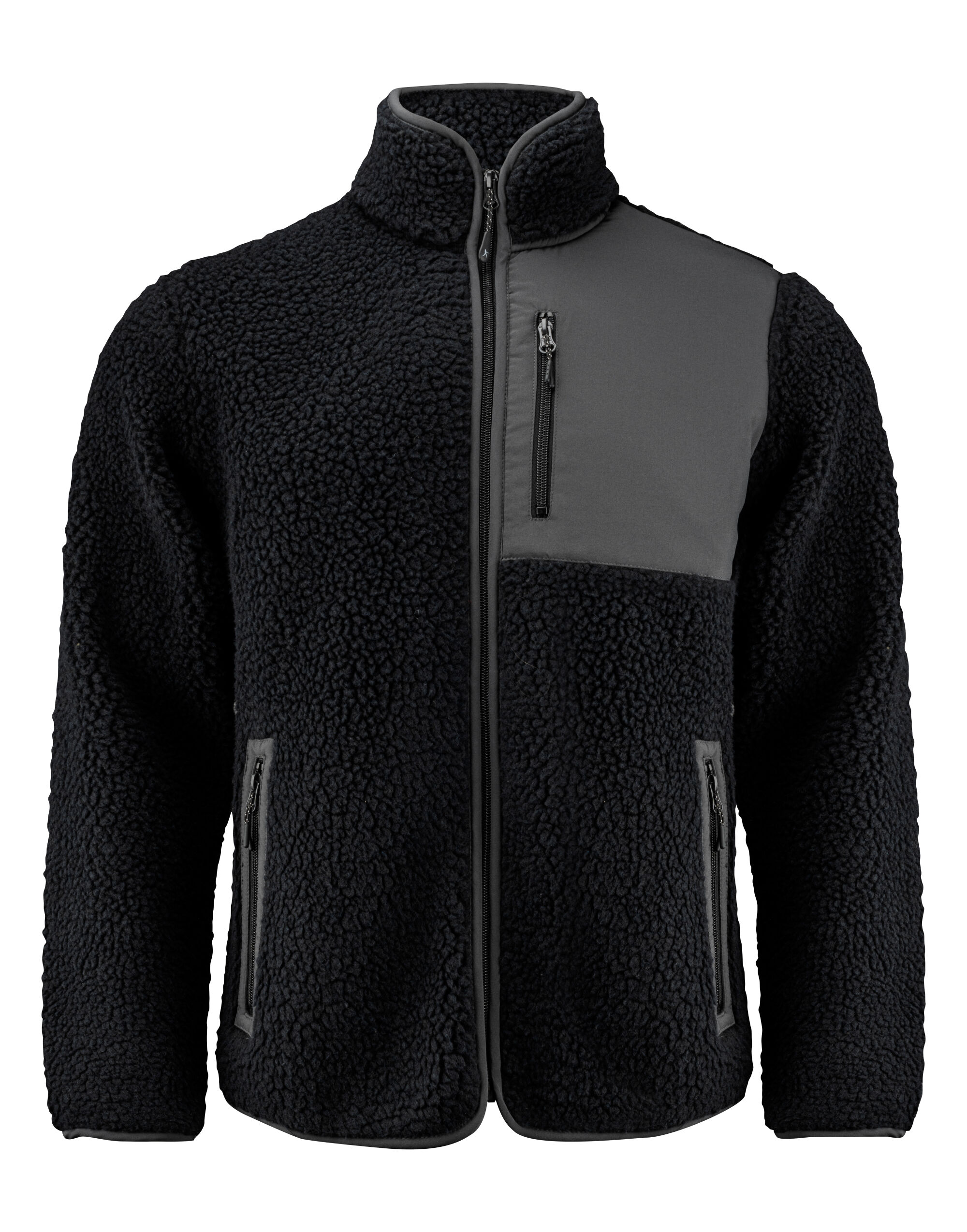 HAR2111500 Kingsley Sherpa Full Zip Fleece Black