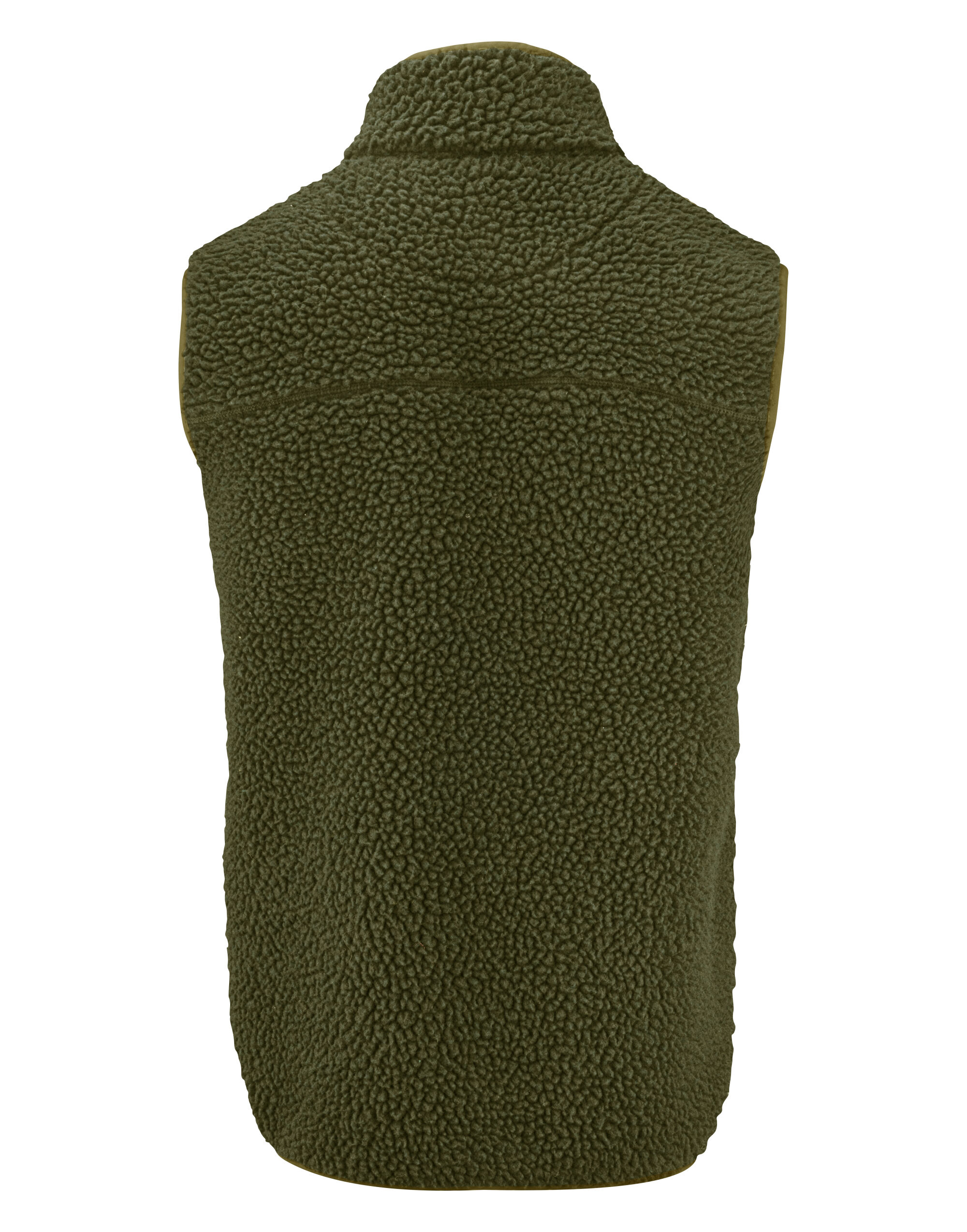 HAR2111501 Kingsley Sherpa Fleece Vest Moss Green