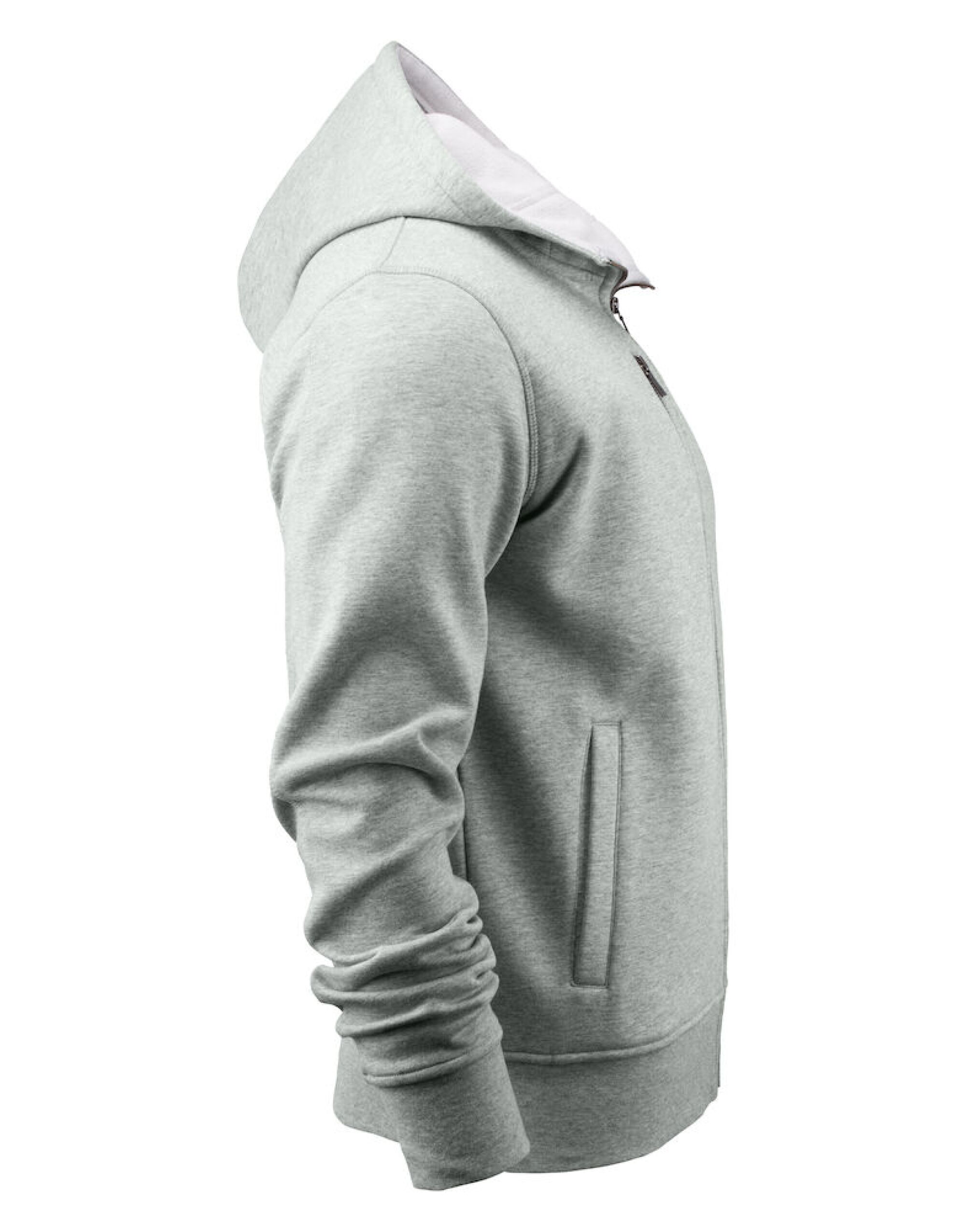 HAR2111033 Parkwick Full Zip Hood Grey Melange