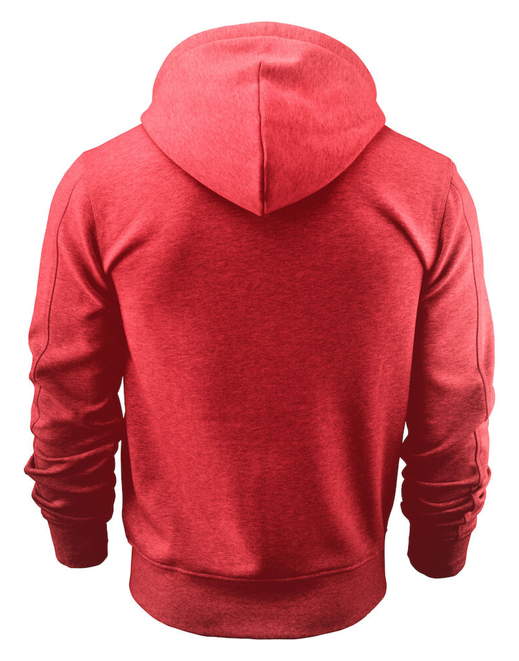 HAR2111033 Parkwick Full Zip Hood Red Melange