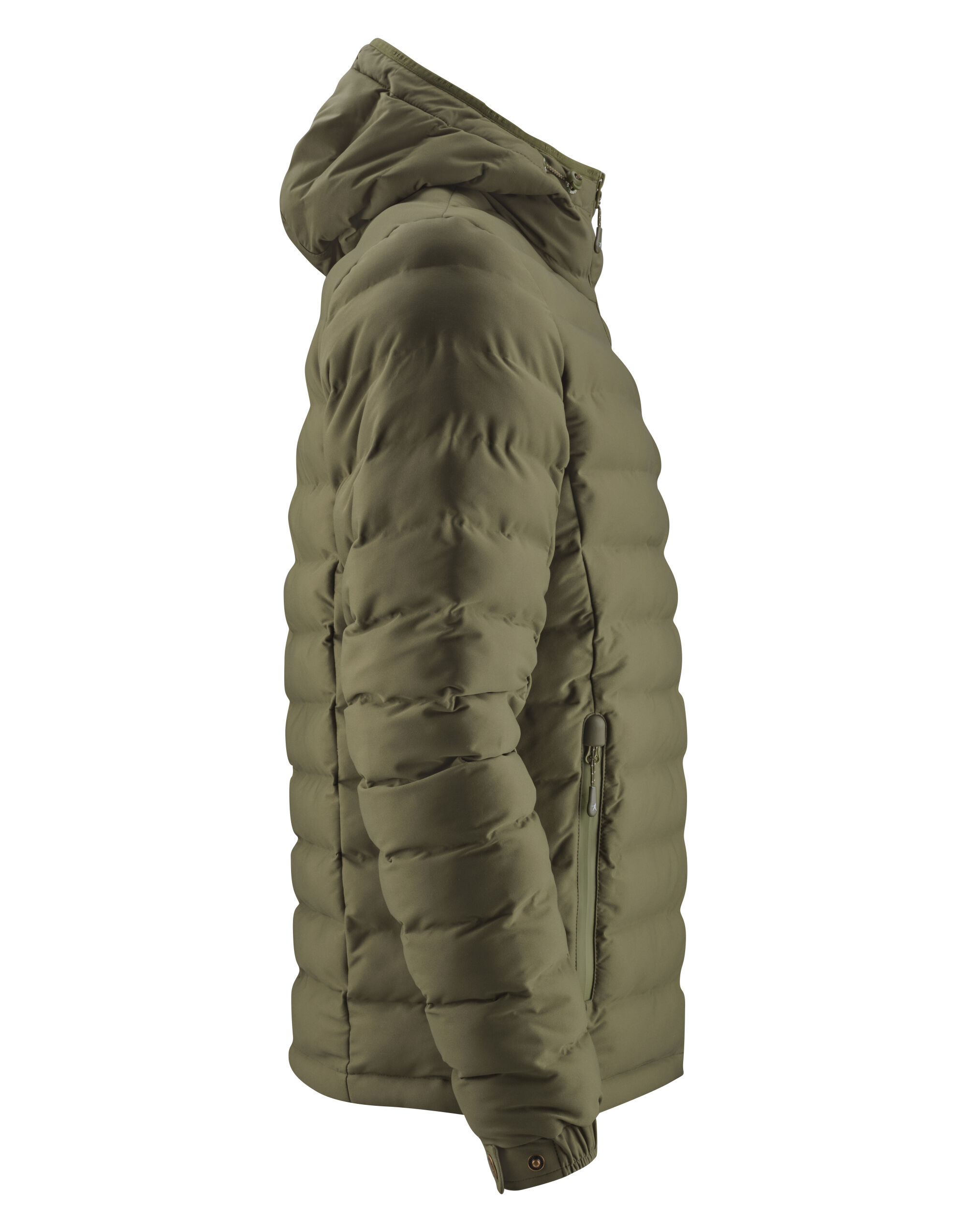 HAR2111037 Moss Green Woodlake Heights Padded Jacket