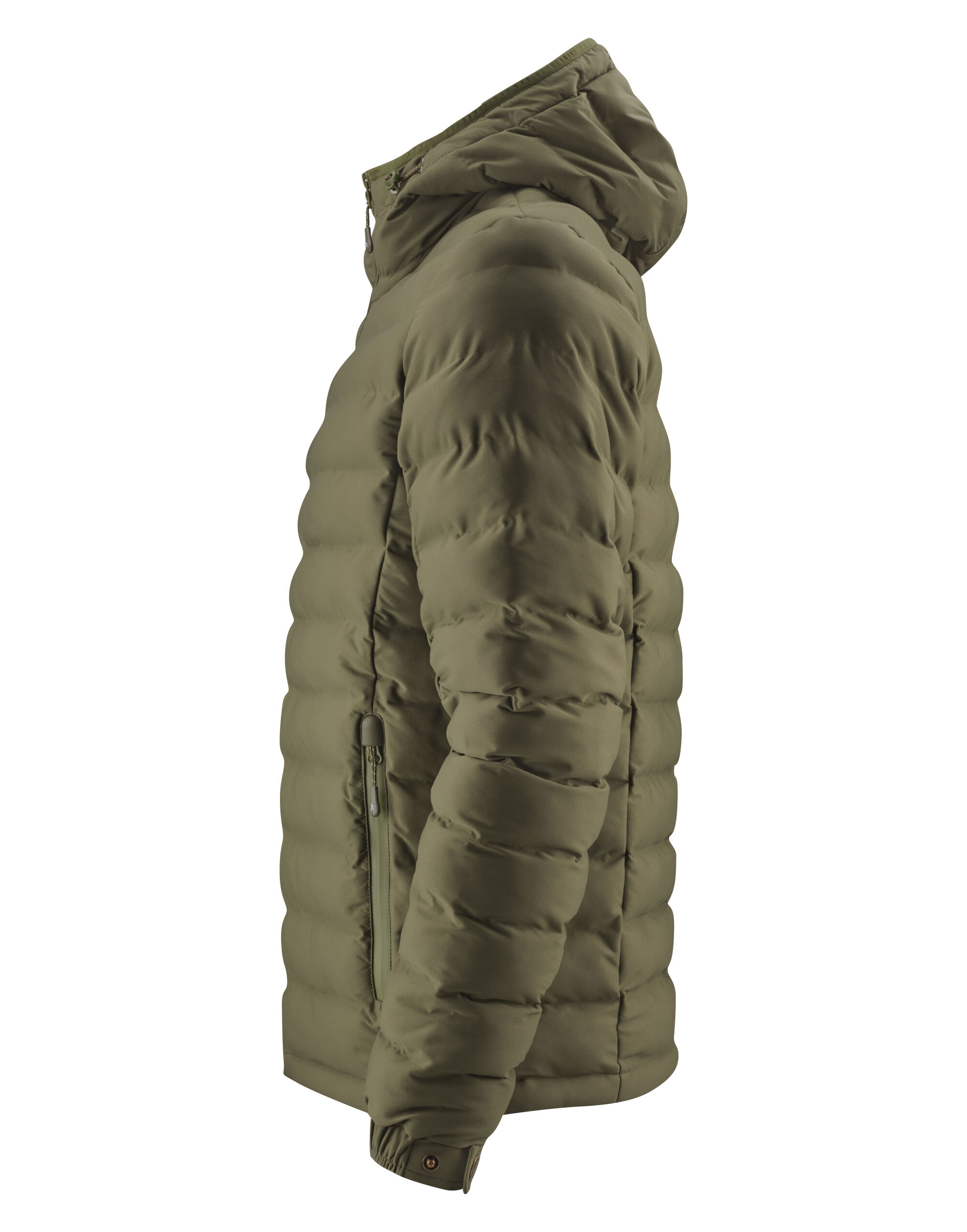 HAR2111037 Moss Green Woodlake Heights Padded Jacket