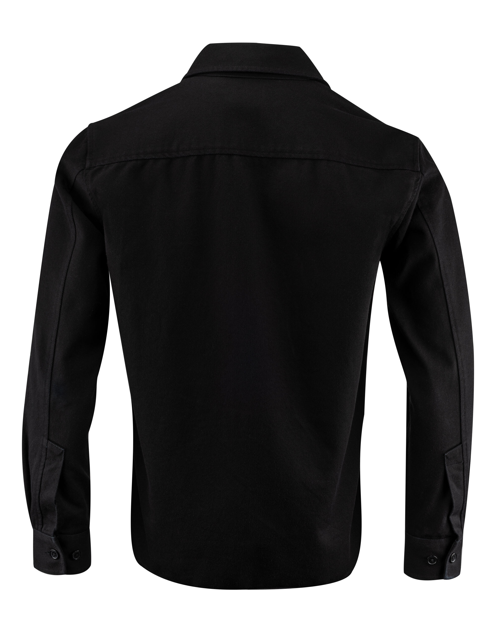 HAR2111040 Highwoods Unisex Overshirt Black