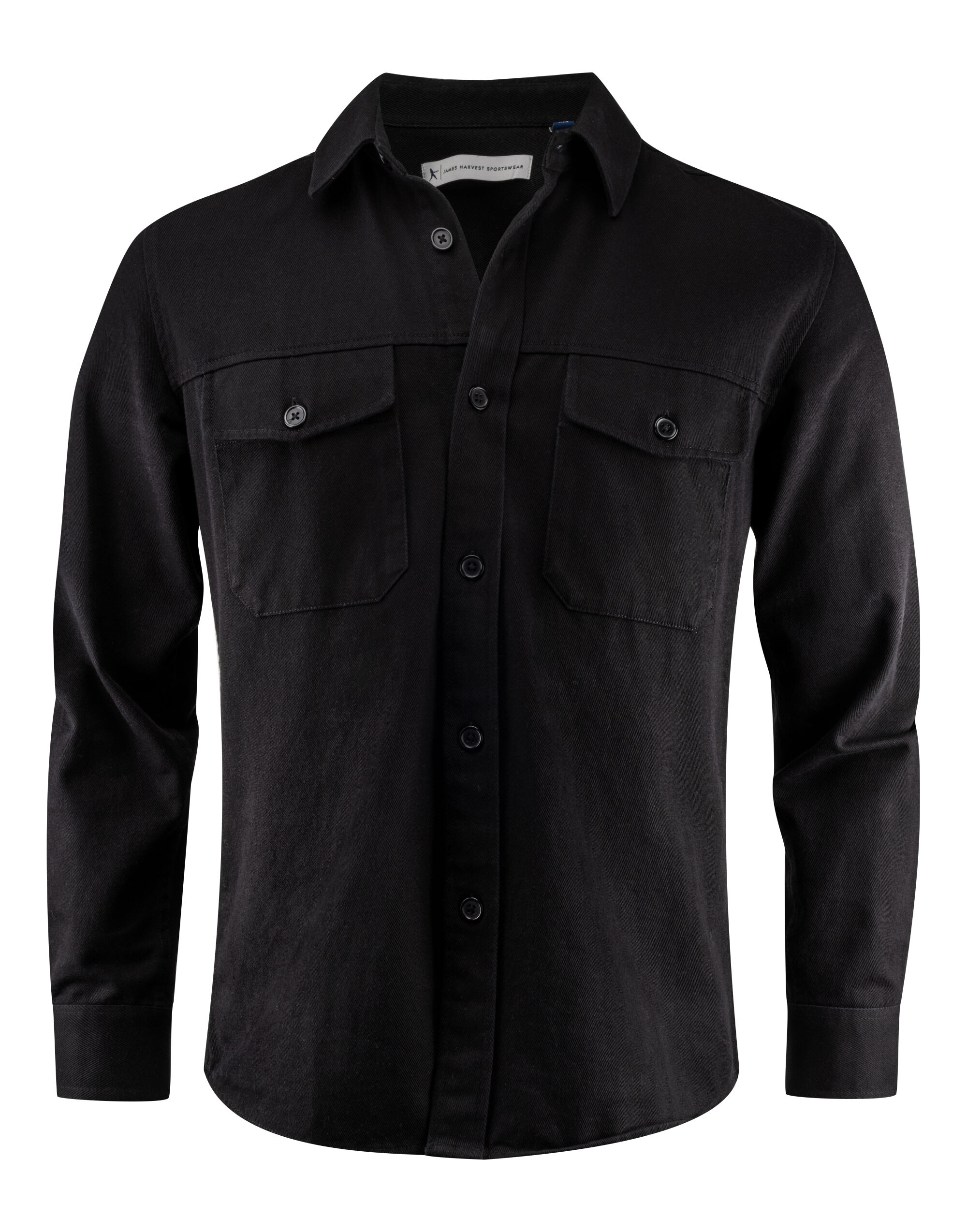 HAR2111040 Highwoods Unisex Overshirt Black HAR2111040 Highwoods Unisex Overshirt Black