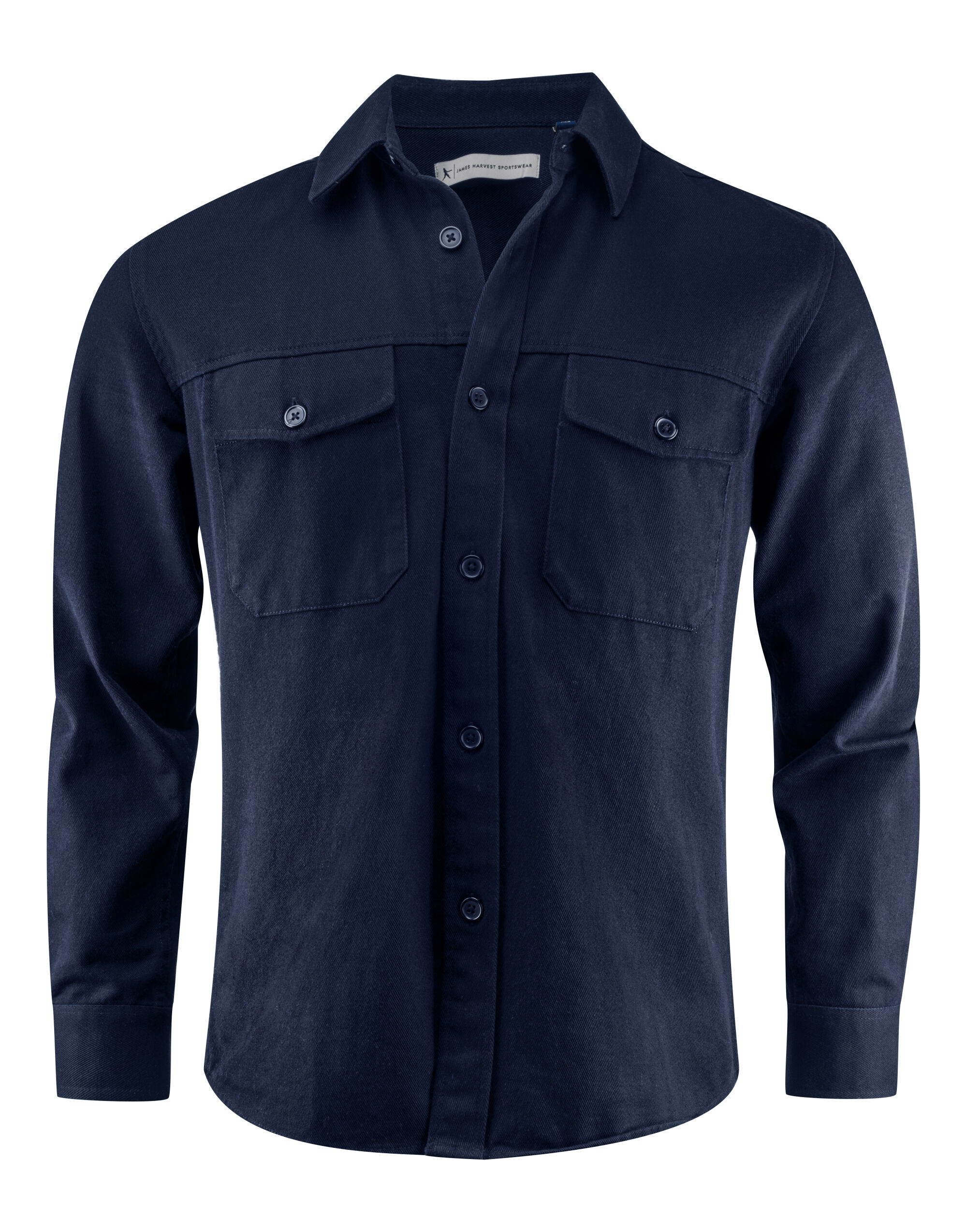 HAR2111040 Highwoods Unisex Overshirt Navy