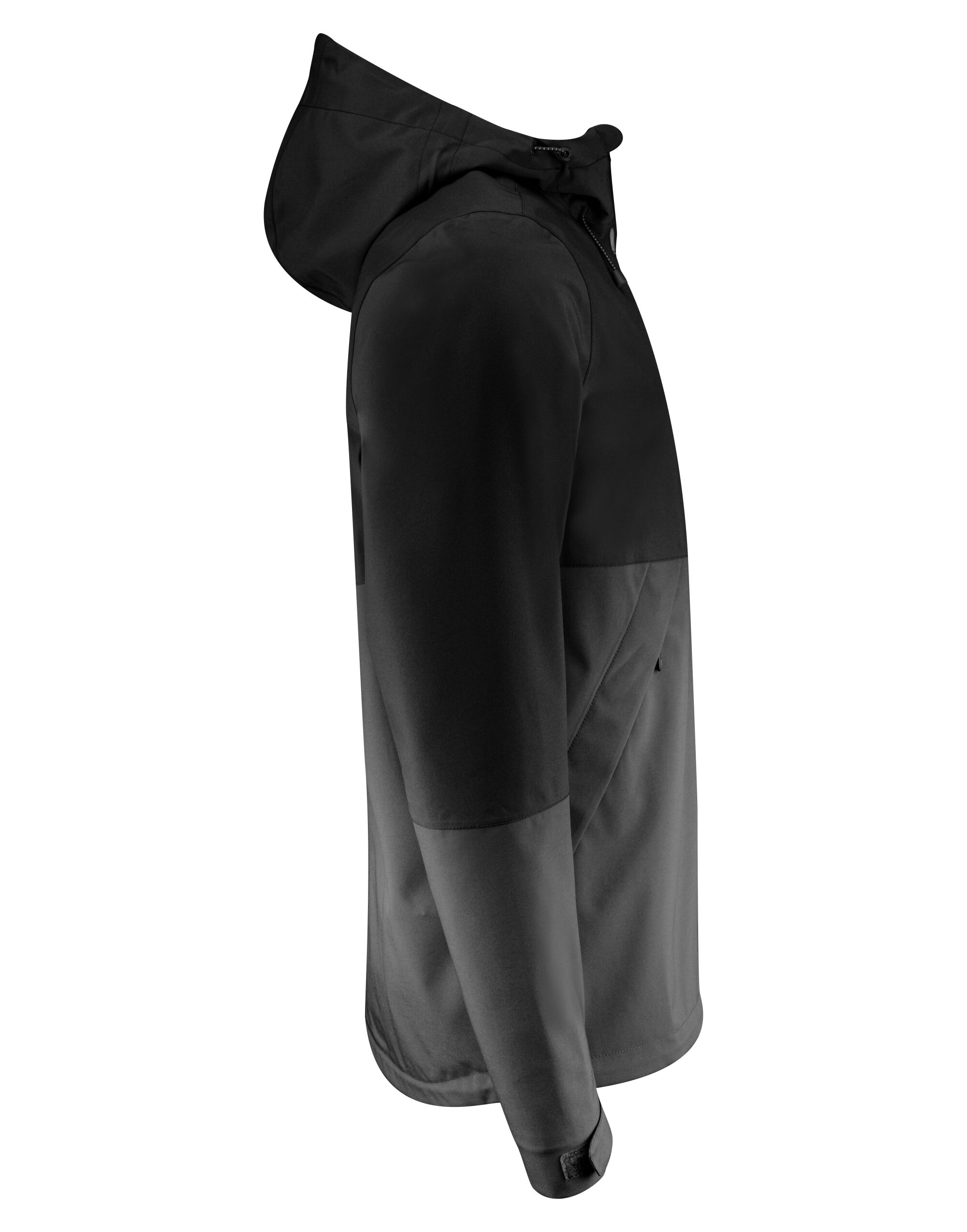 HAR2111041 Black Northville Two-Tone Shell Jacket