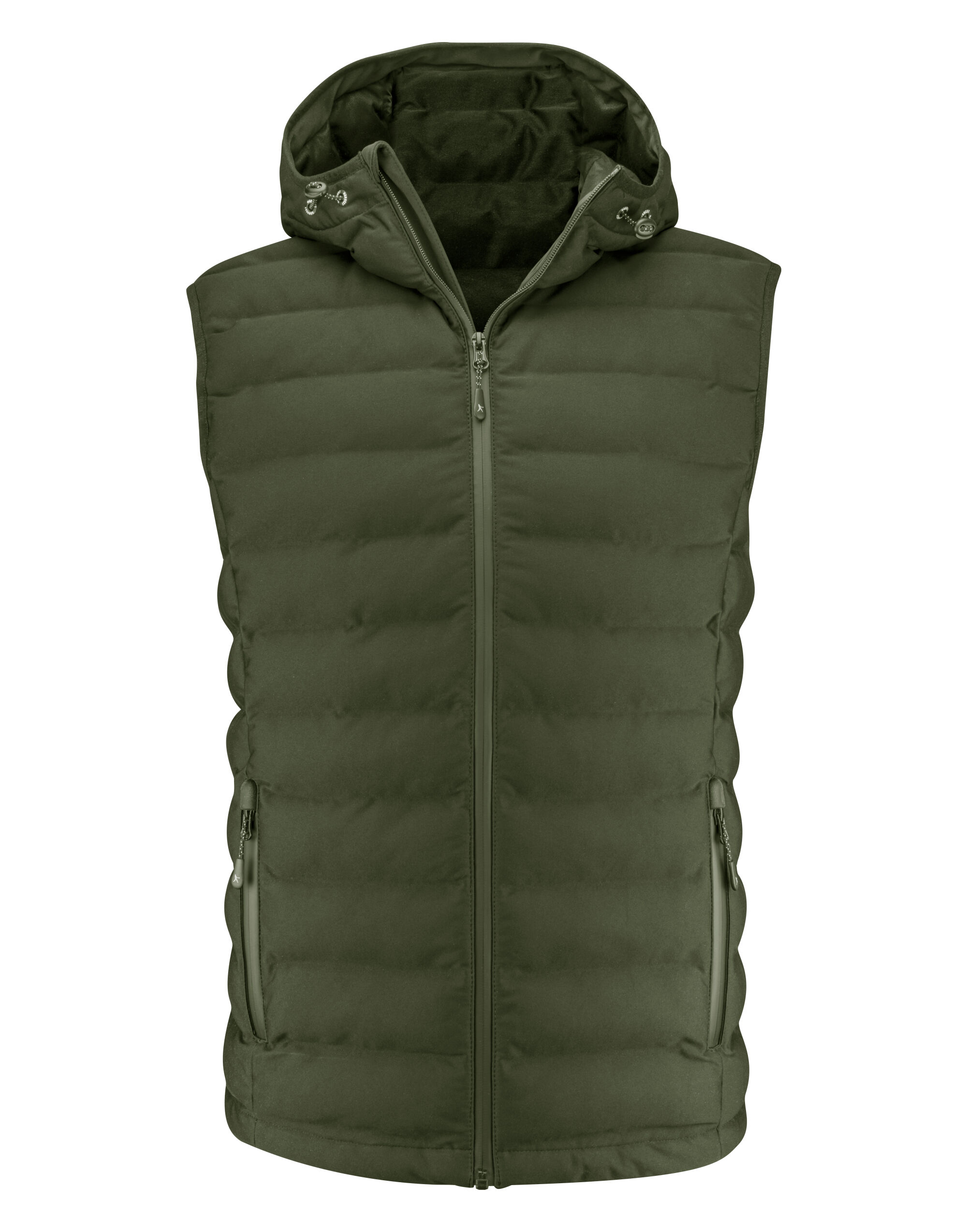 HAR2111043 Woodlake Heights Padded Vest Moss Green