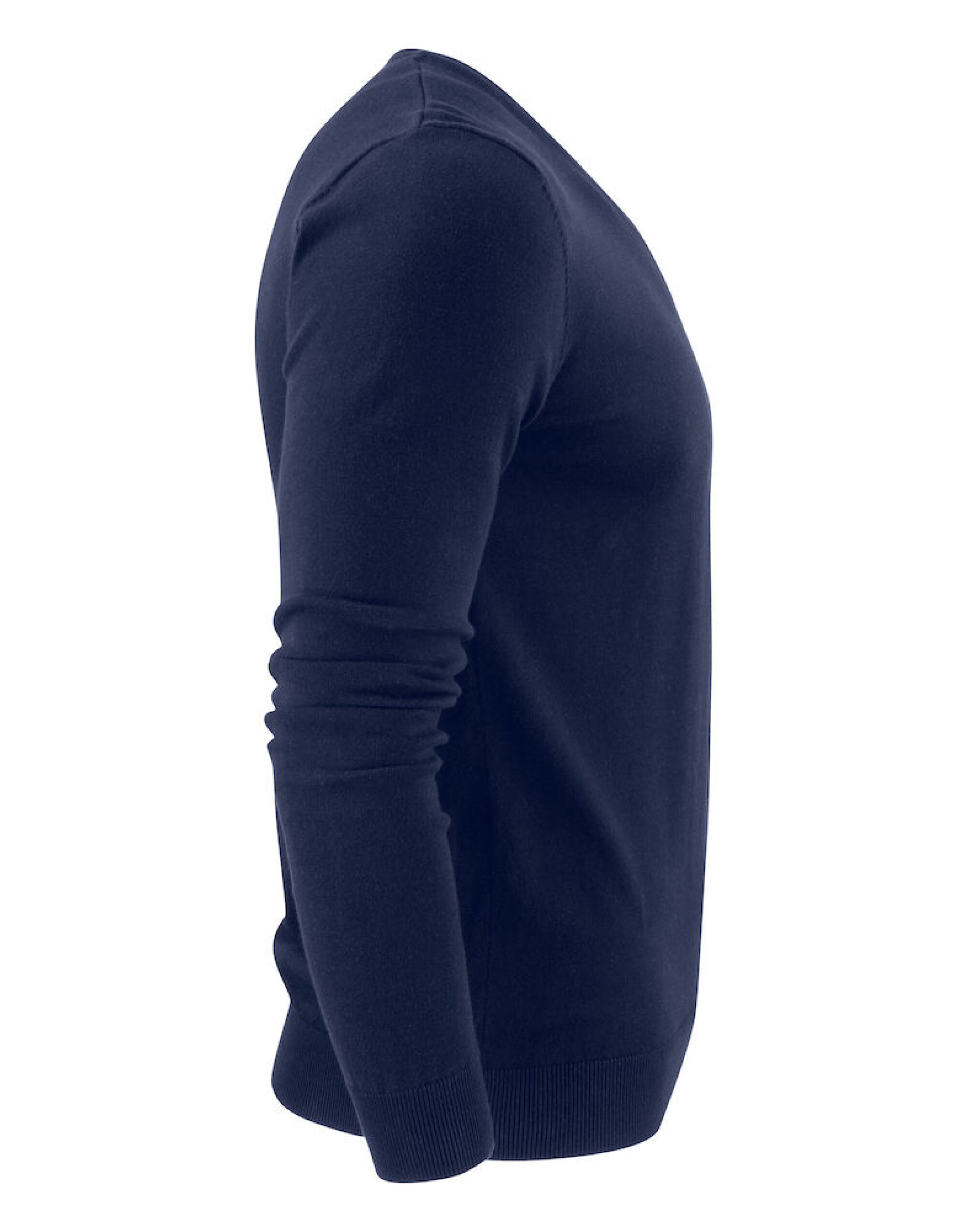 HAR2112507 Navy Ashland V-Neck Knit Sweat