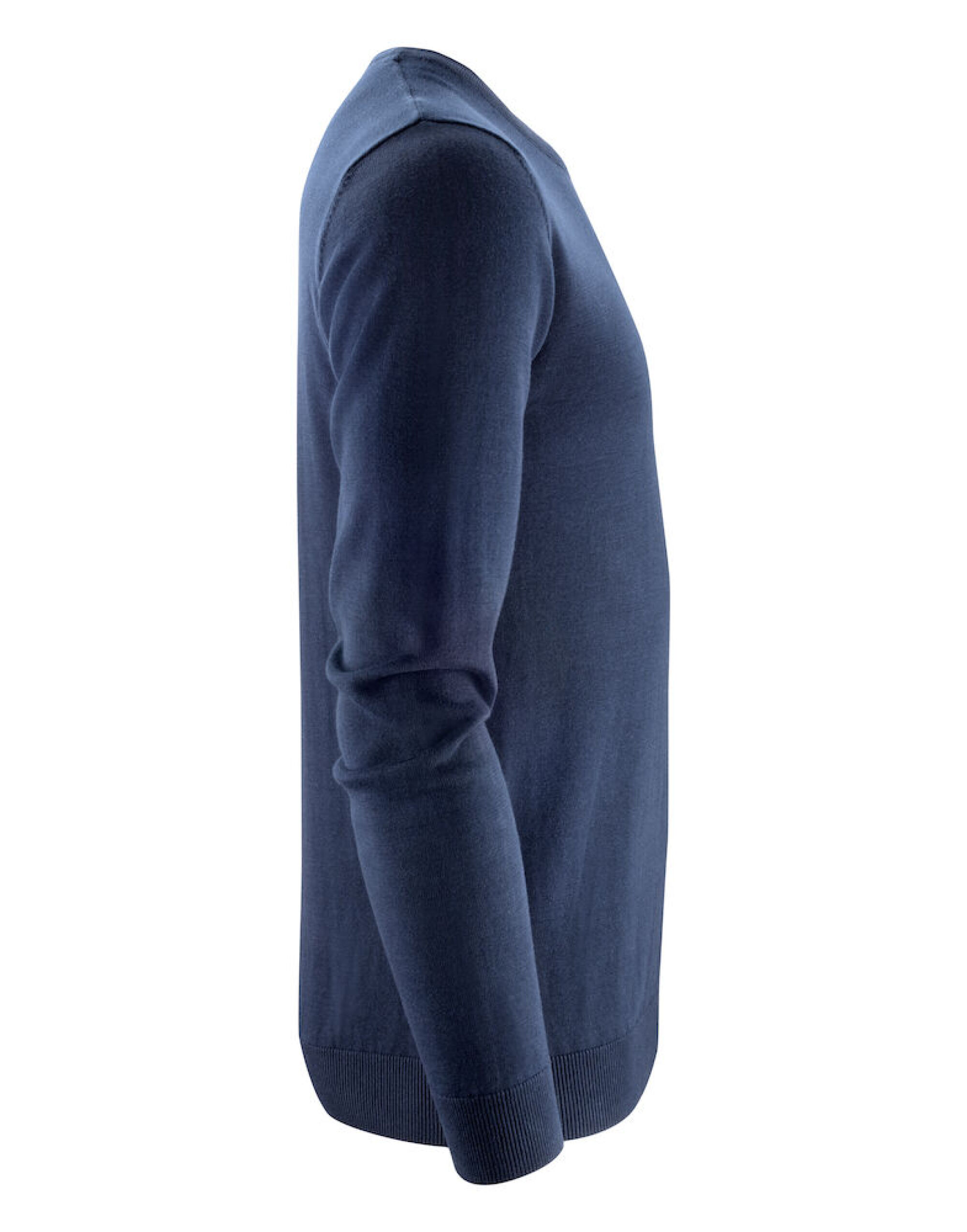 HAR2112512 Navy Ashland U-Neck Knit Sweat