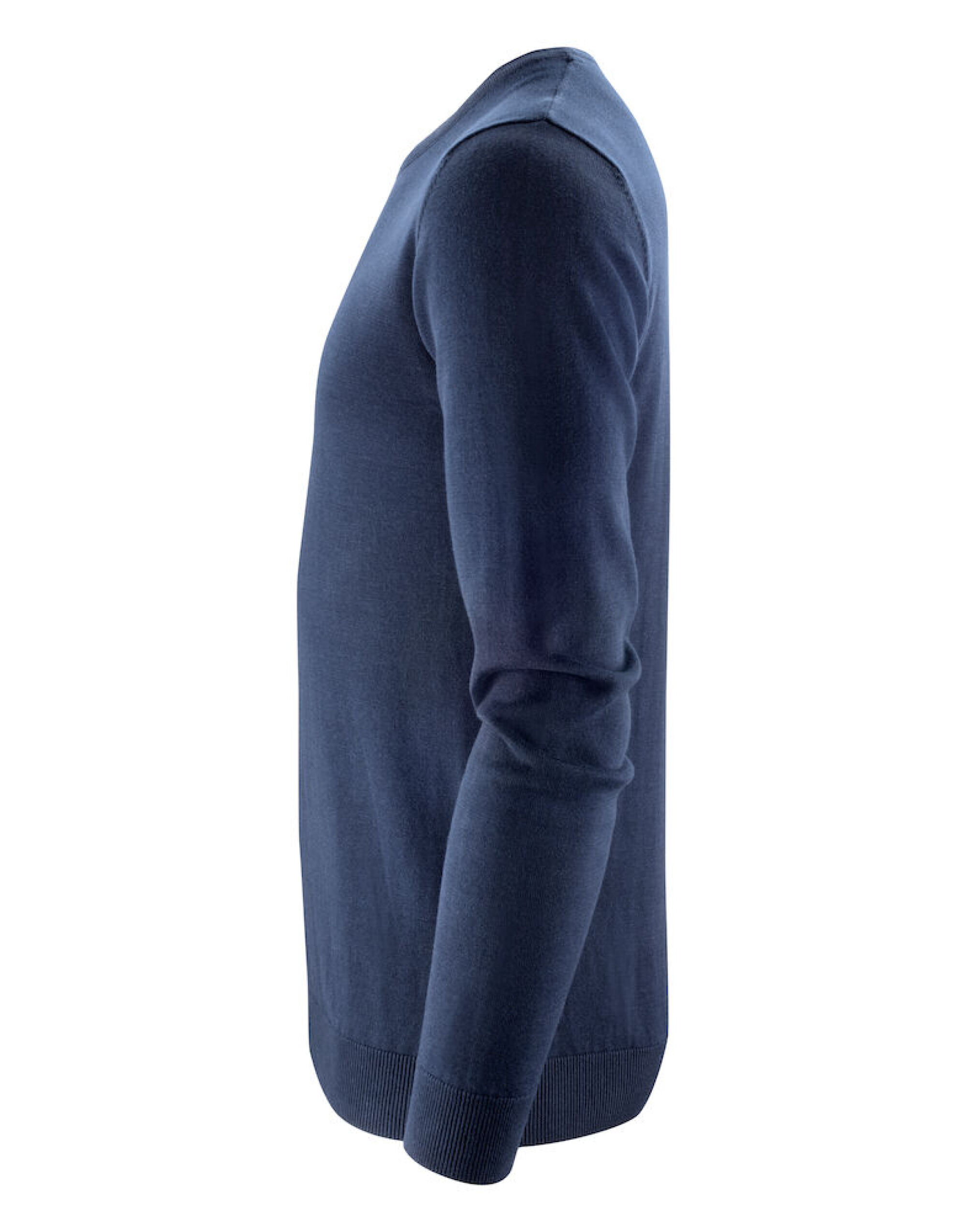 HAR2112512 Navy Ashland U-Neck Knit Sweat