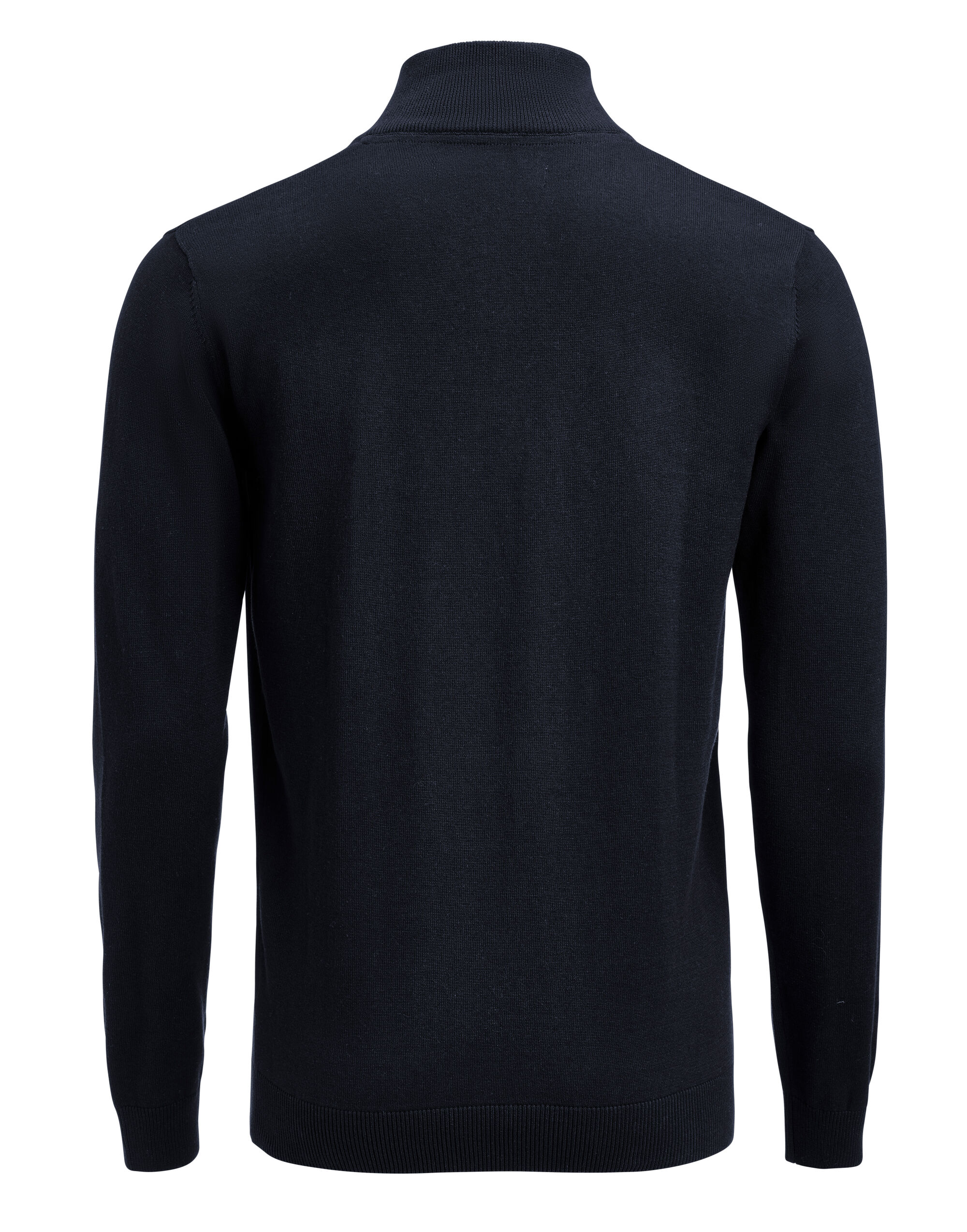 HAR2112515 Navy Ashland Unisex 1/2 Zip Knitted Sweater