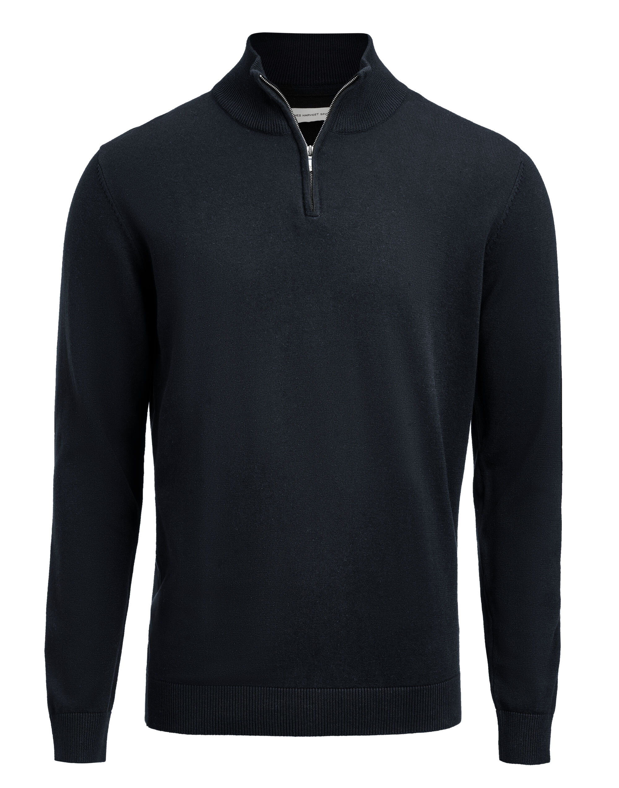 HAR2112515 Navy Ashland Unisex 1/2 Zip Knitted Sweater