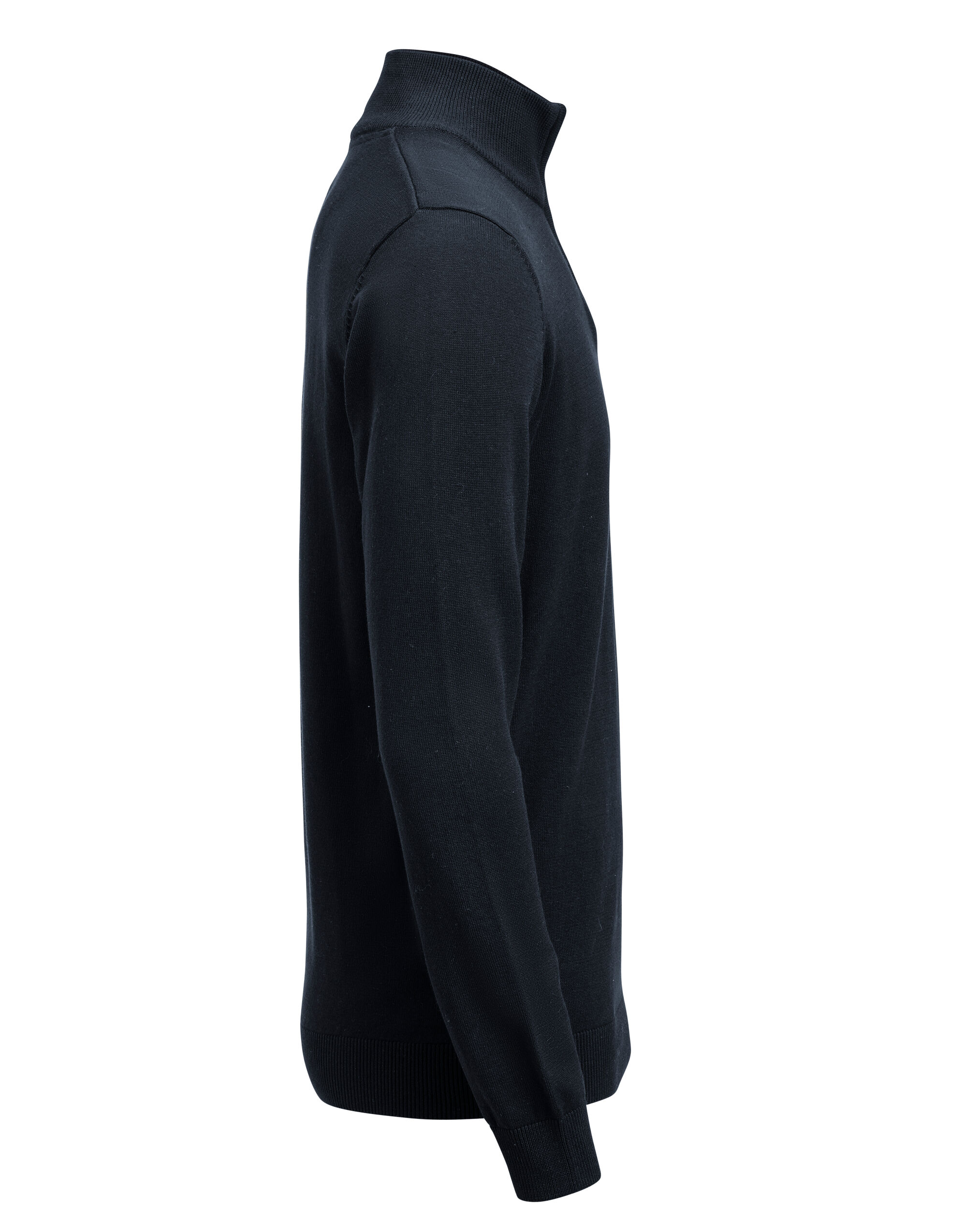 HAR2112515 Navy Ashland Unisex 1/2 Zip Knitted Sweater