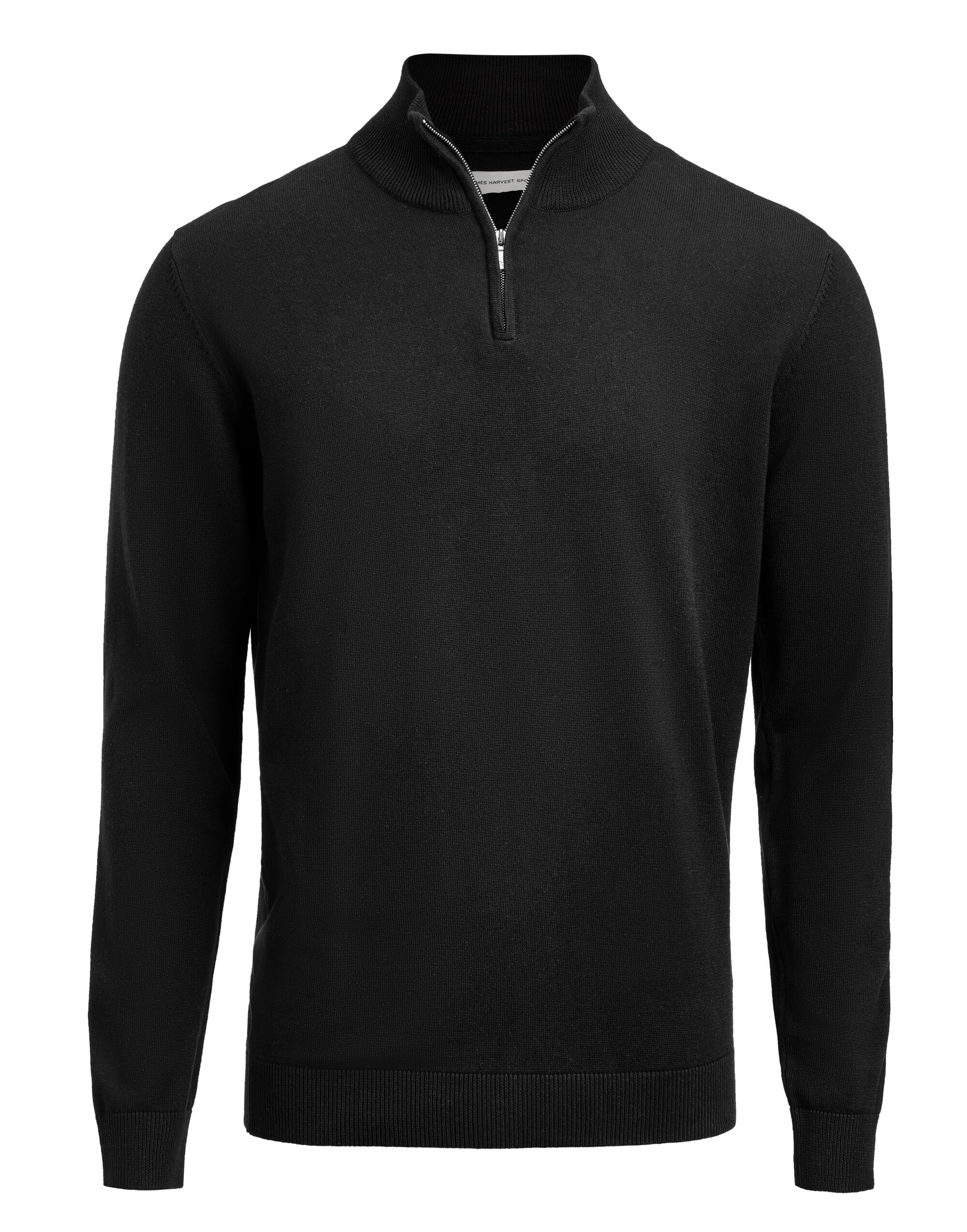 HAR2112515 Black Ashland Unisex 1/2 Zip Knitted Sweater HAR2112515 Black Ashland Unisex 1/2 Zip Knitted Sweater