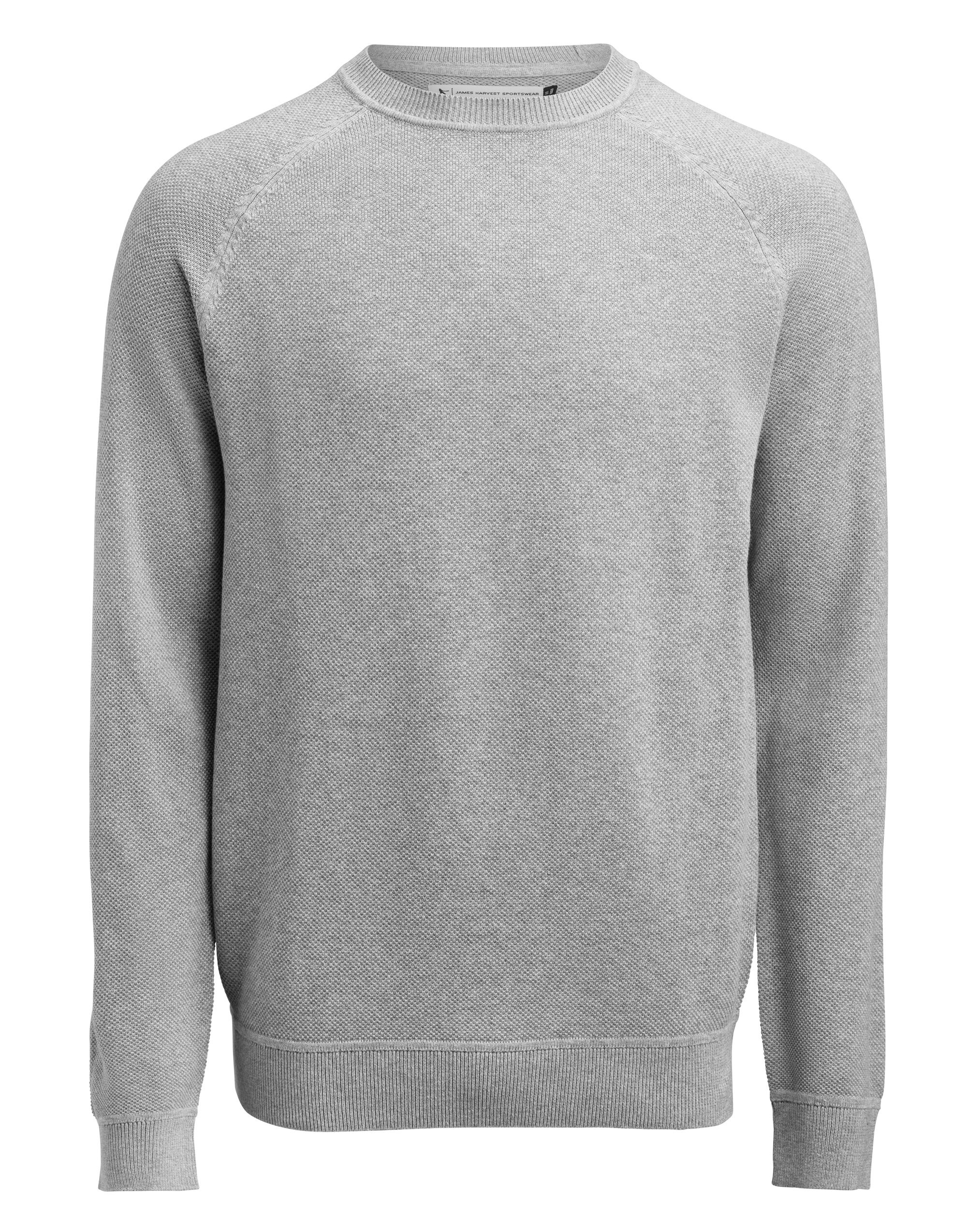 HAR2112516 Grey Melange Ashland Casual Knit Sweat HAR2112516 Grey Melange Ashland Casual Knit Sweat