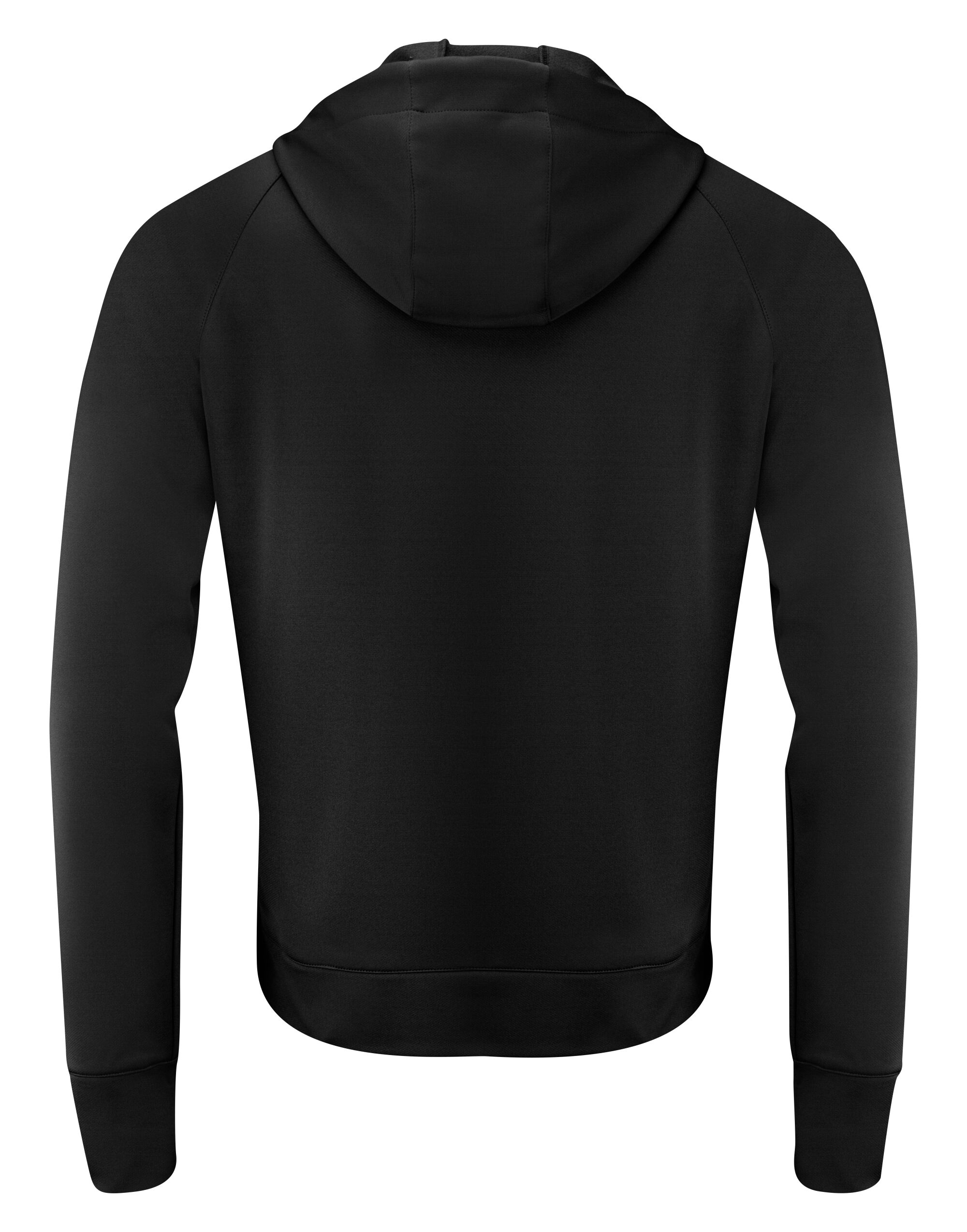 HAR2112032 Black Keyport Full Zip Hooded Hybrid Jacket