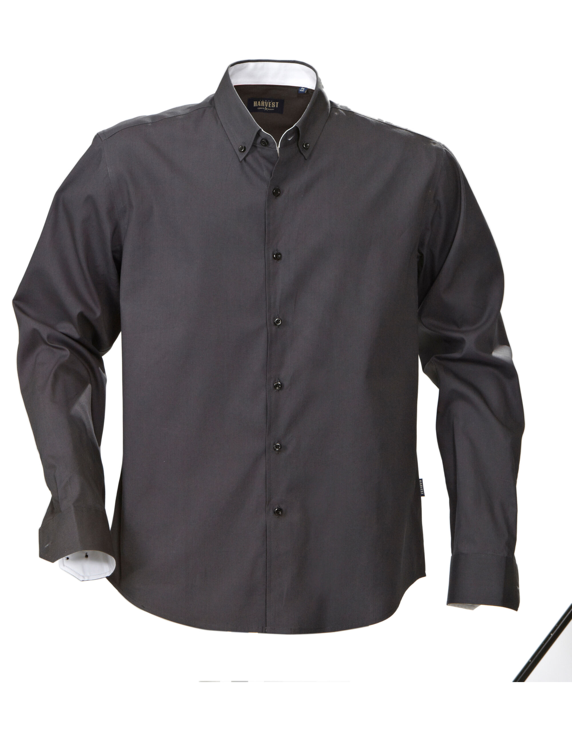 HAR2113033 Redding Oxford Shirt Grey
