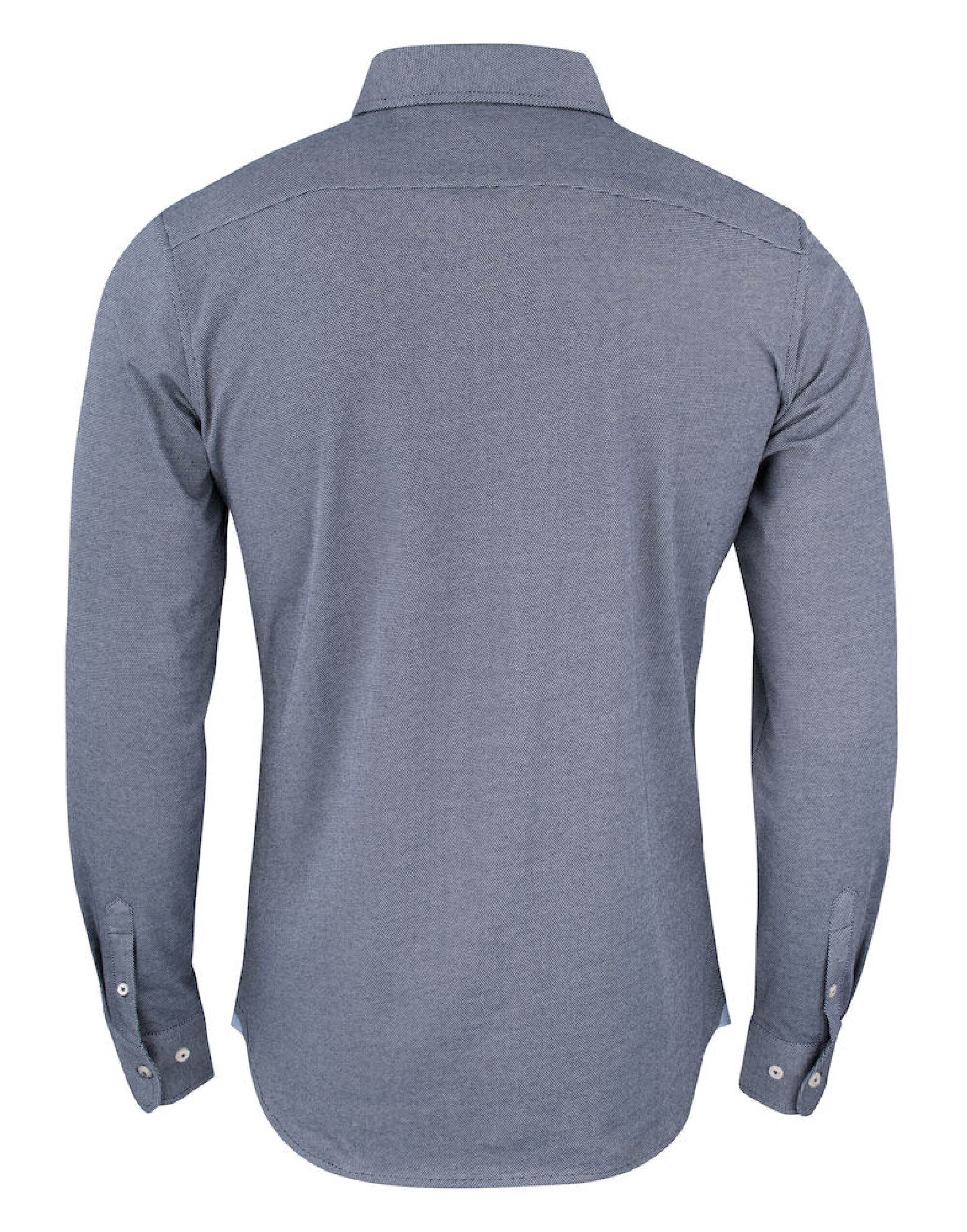 HAR2113038 Burlingham Jersey Shirt Navy