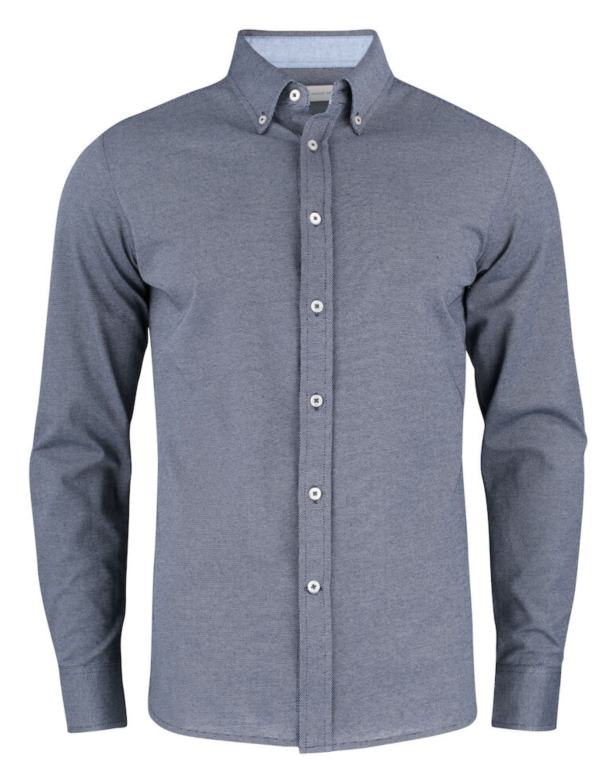 HAR2113038 Burlingham Jersey Shirt Navy