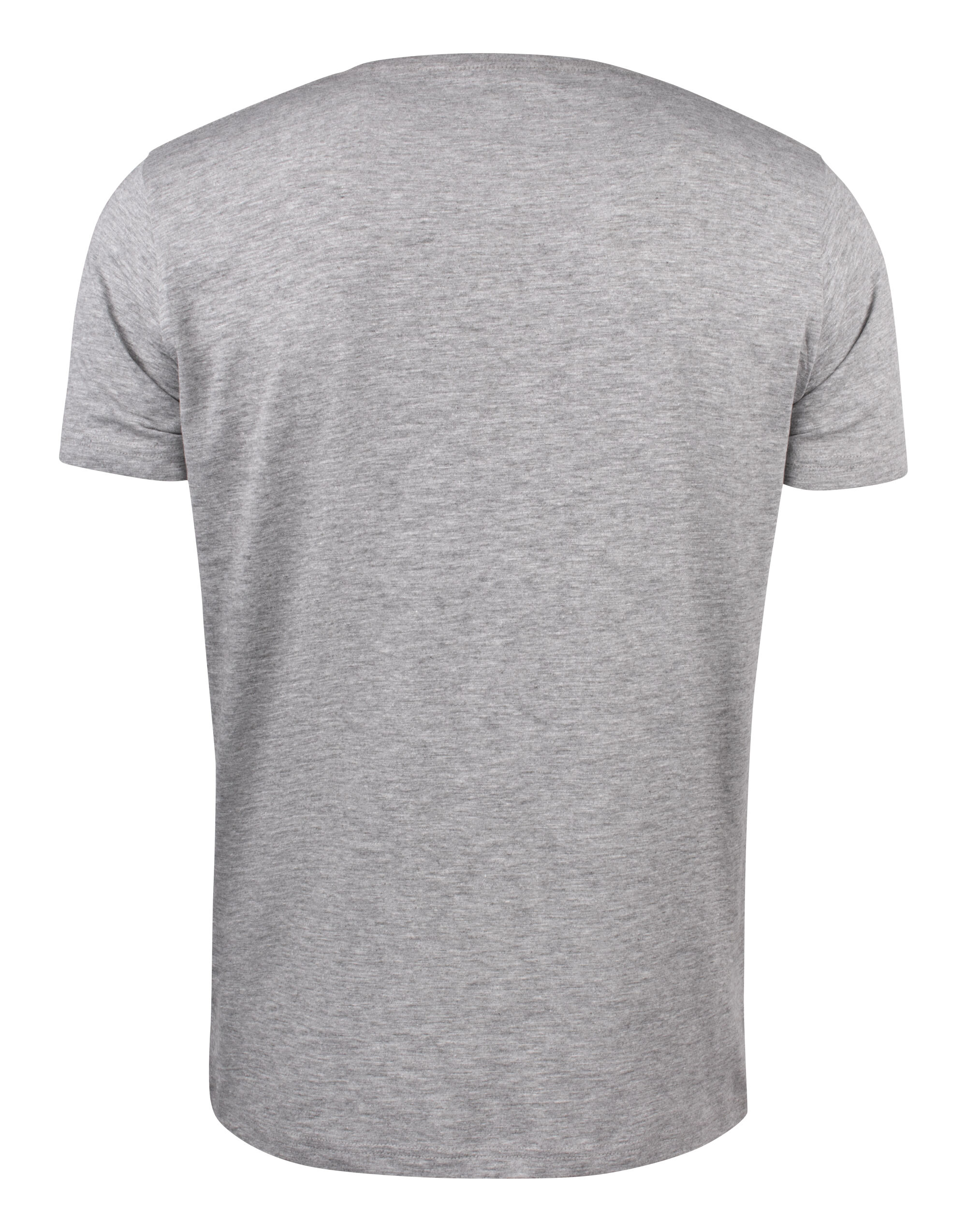HAR2114005 Grey Melange Twoville Crew Neck T-Shirt