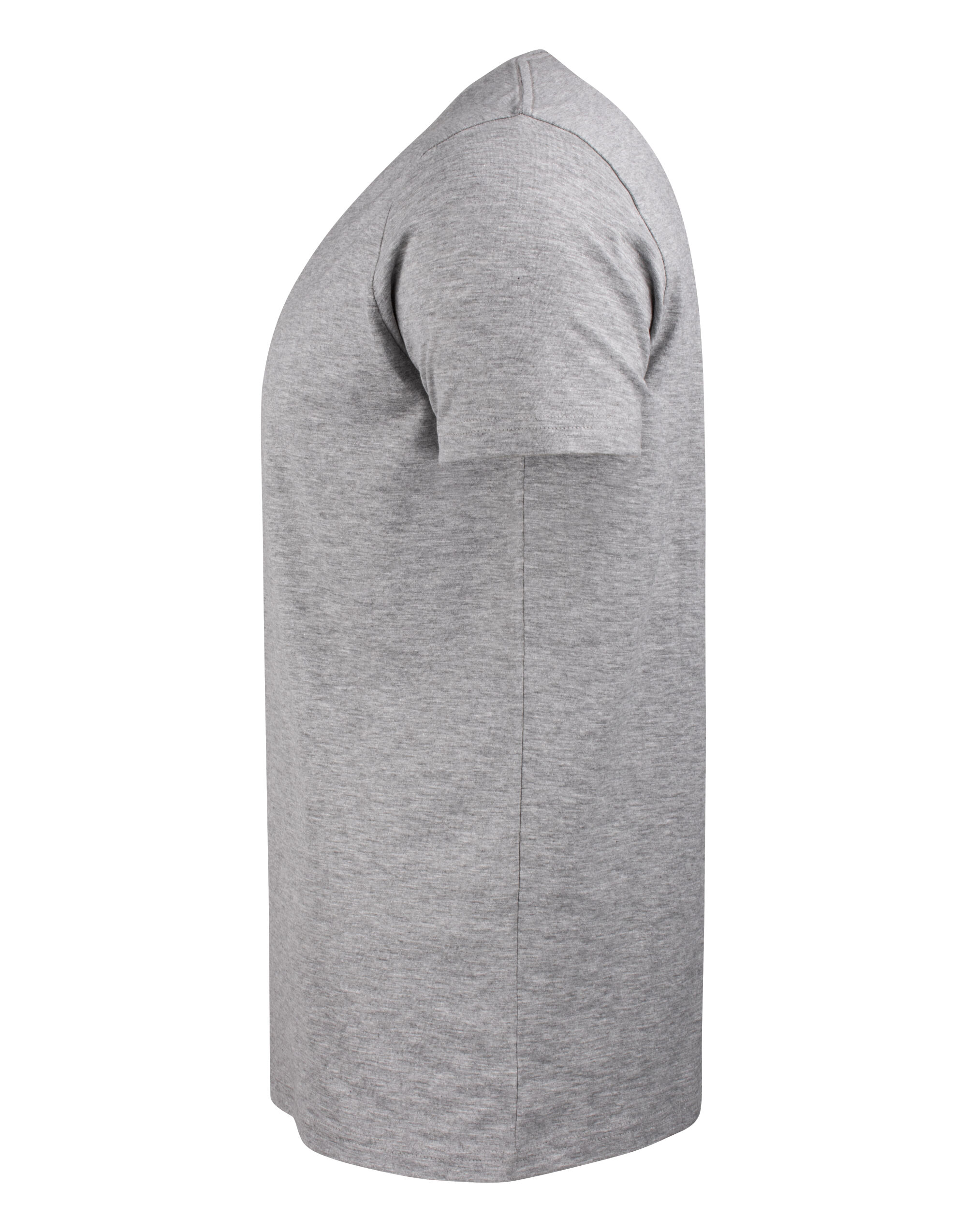 HAR2114005 Grey Melange Twoville Crew Neck T-Shirt