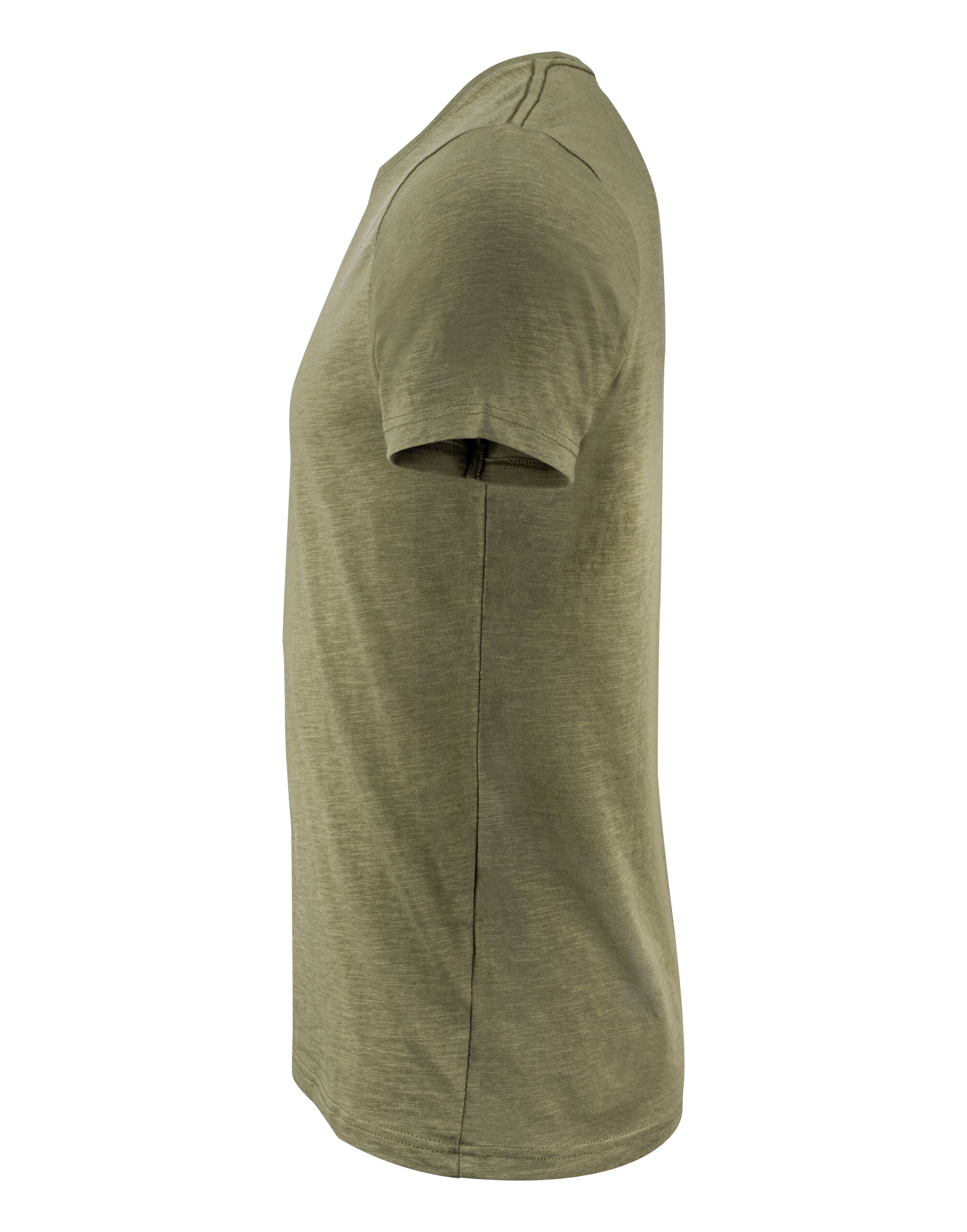 HAR2114005 Moss Green Twoville Crew Neck T-Shirt