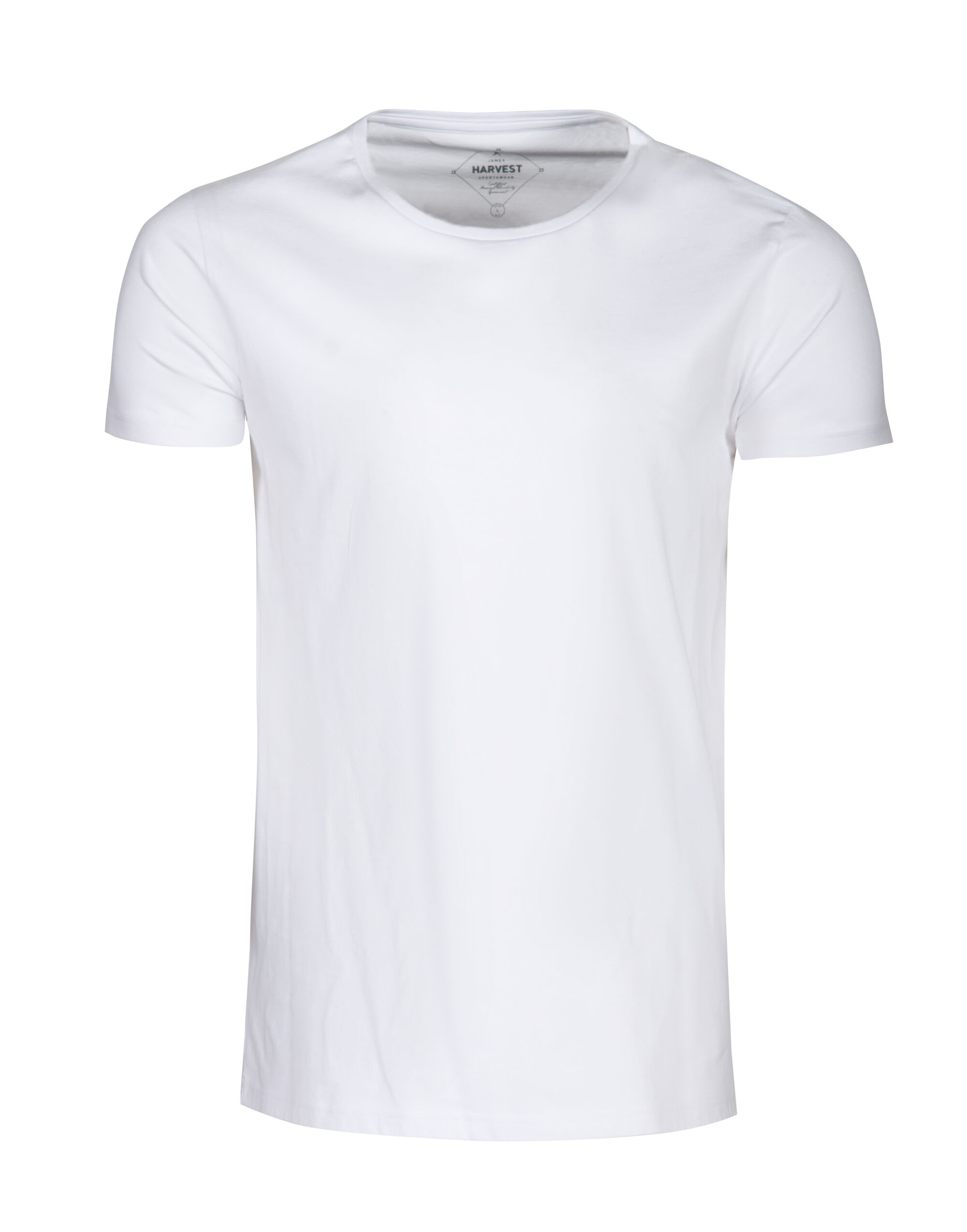 HAR2114005 White Twoville Crew Neck T-Shirt