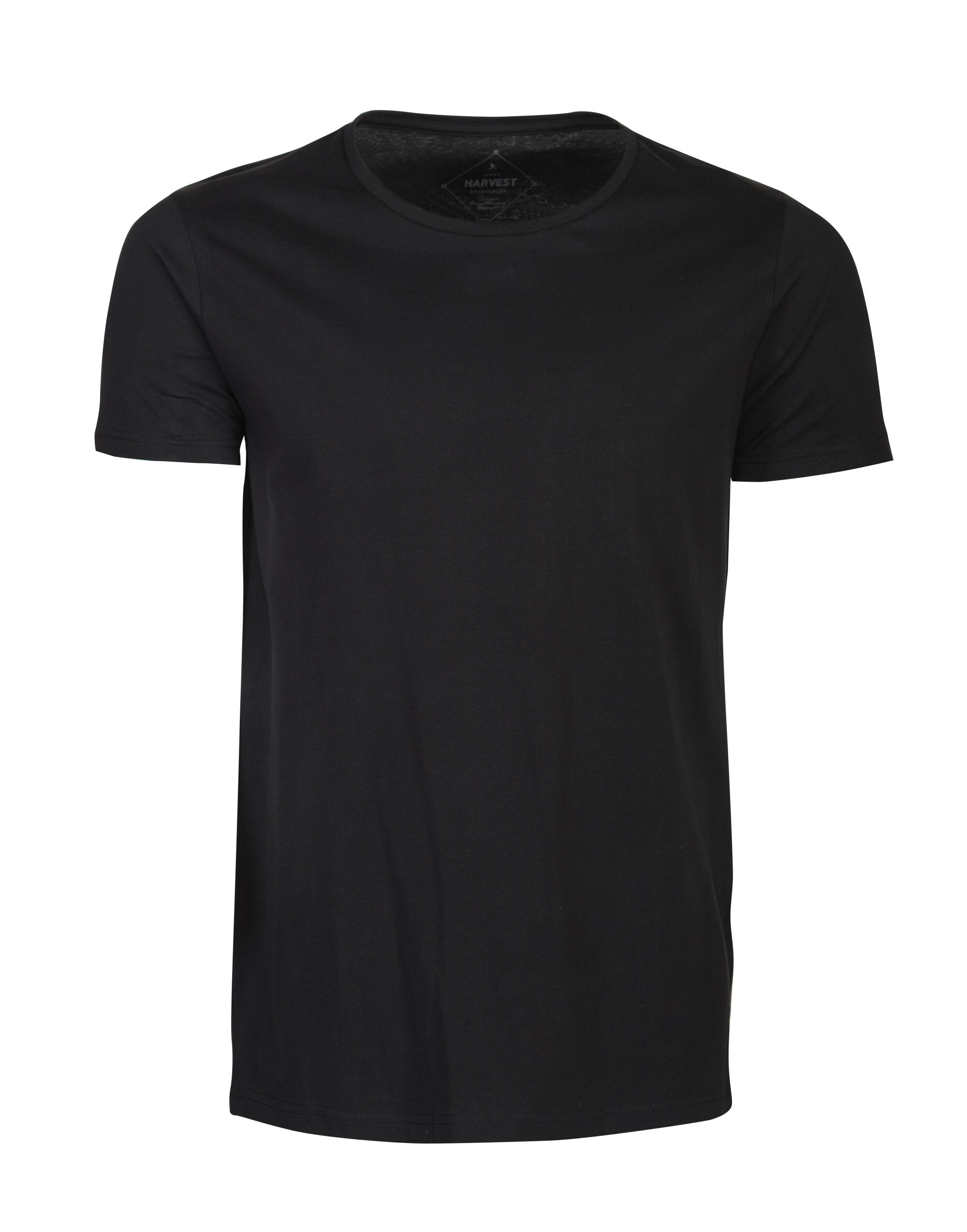 HAR2114005 Black Twoville Crew Neck T-Shirt