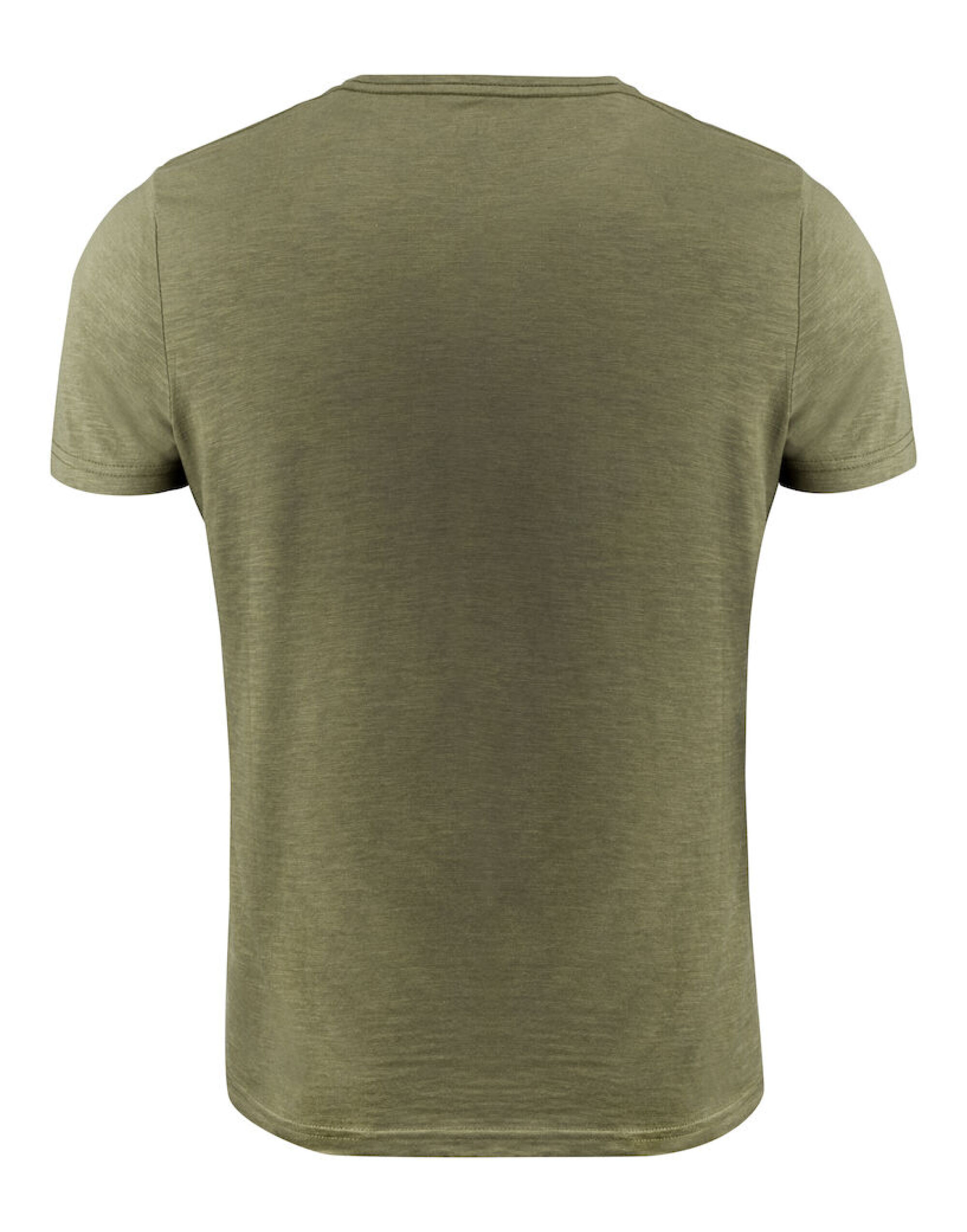 HAR2114006 Moss Green Whailford V-Neck T-Shirt