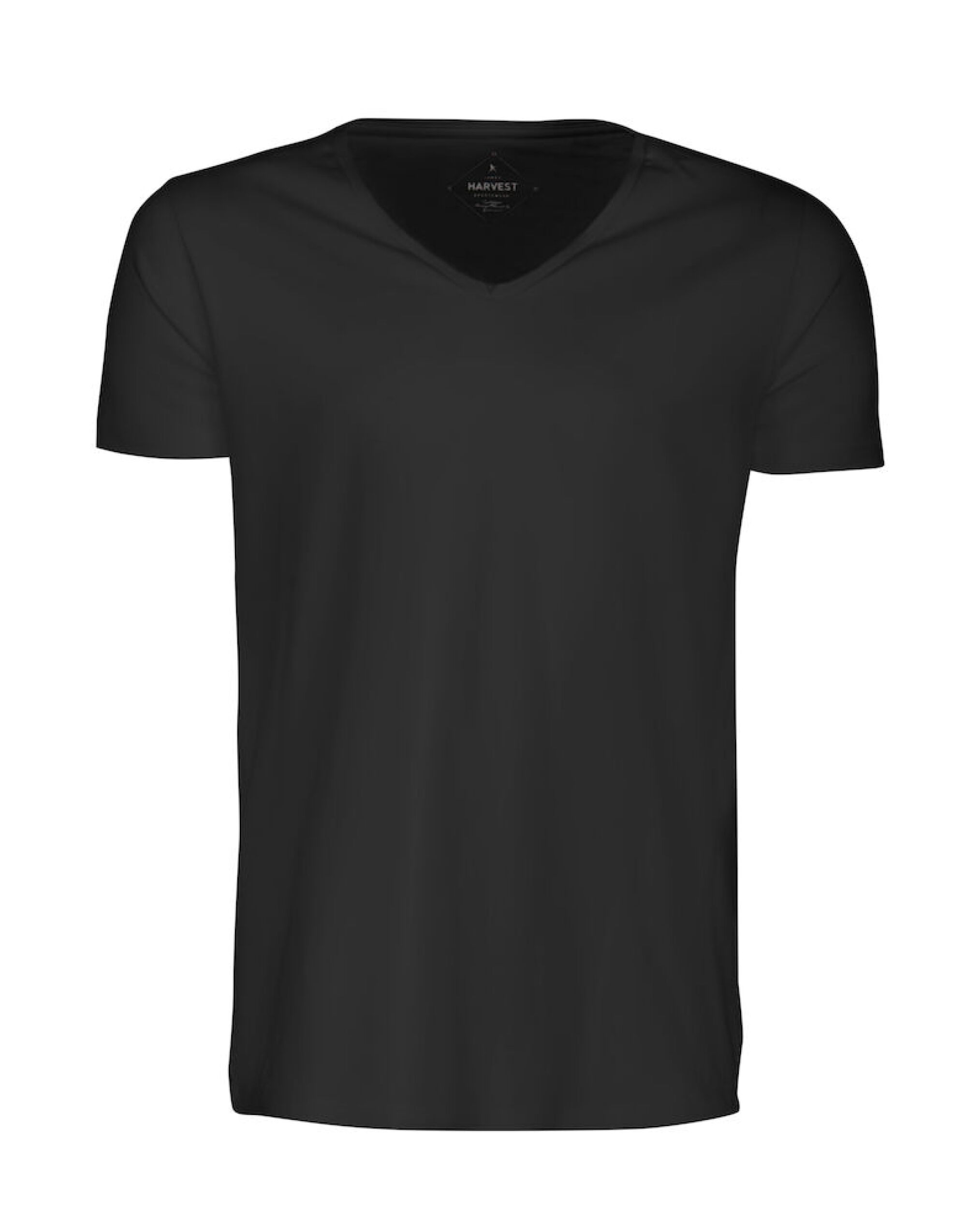 HAR2114006 Black Whailford V-Neck T-Shirt