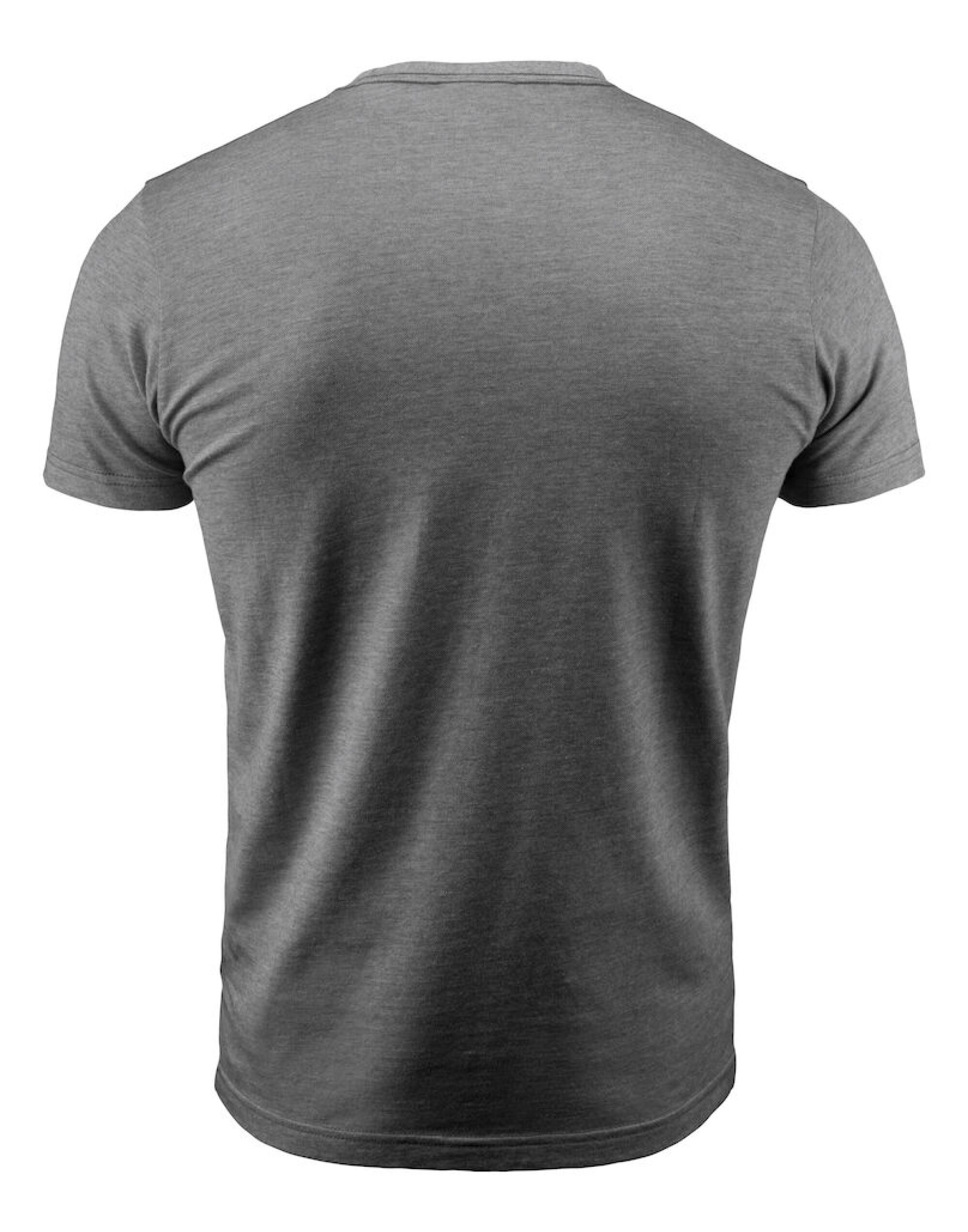 HAR2114008 Black Melange Portwillow Pocket T-Shirt