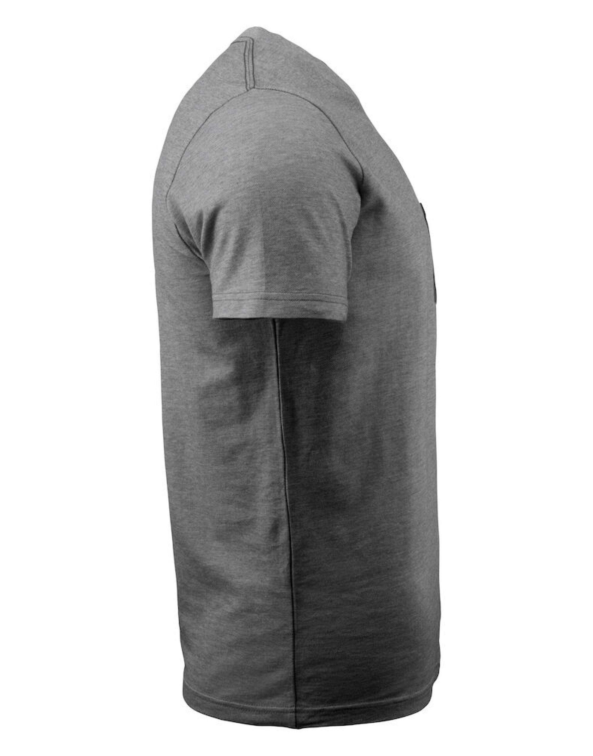 HAR2114008 Black Melange Portwillow Pocket T-Shirt