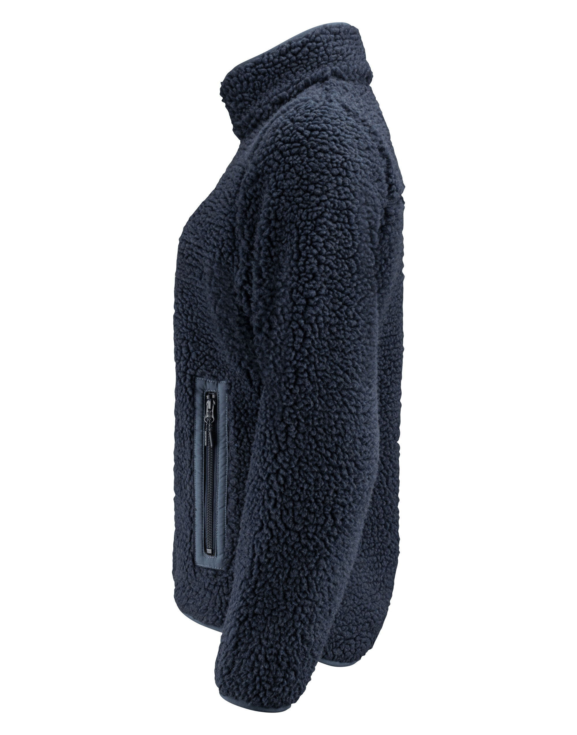 HAR2121504 Navy Ladies Kingsley Sherpa Full Zip Fleece