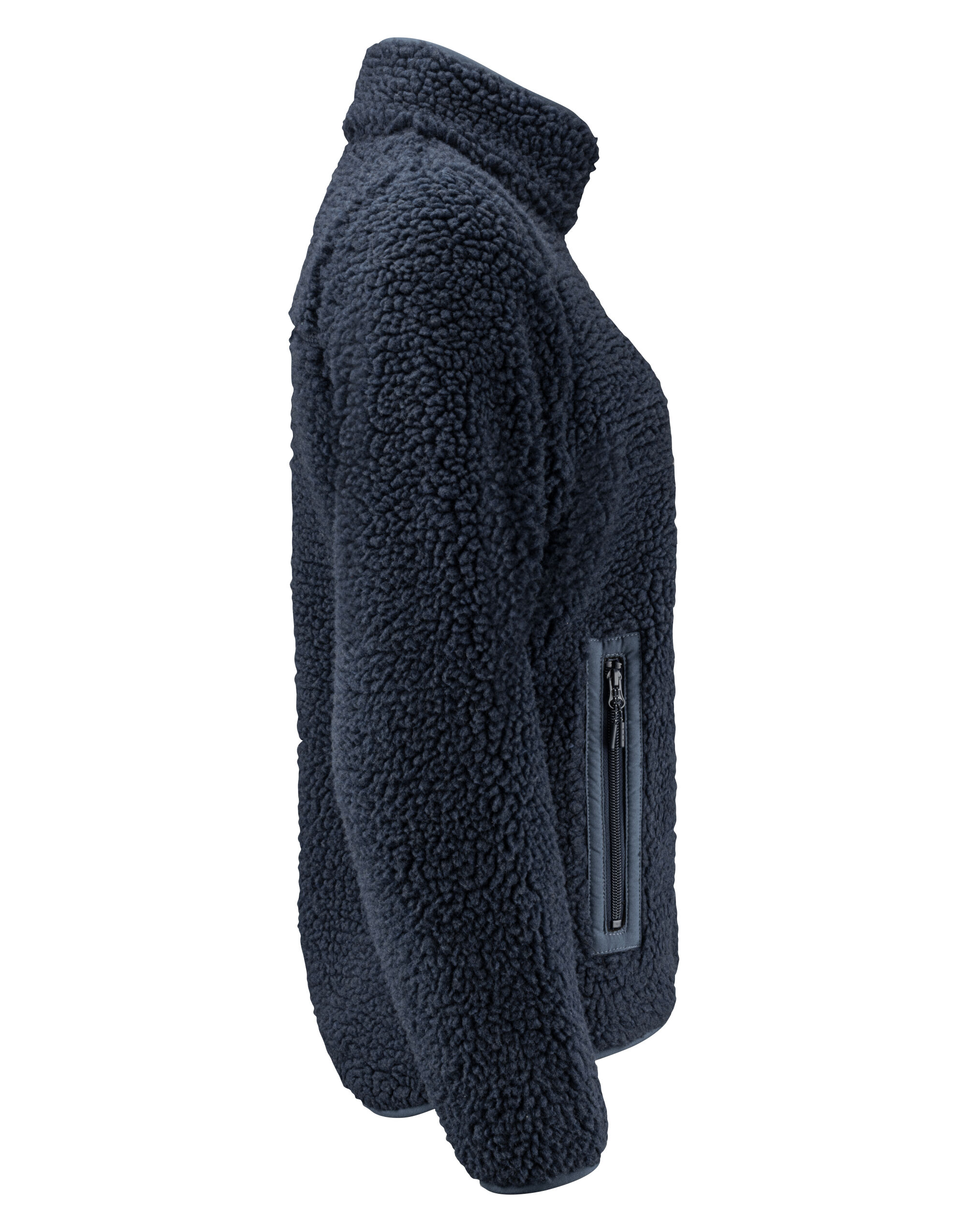 HAR2121504 Navy Ladies Kingsley Sherpa Full Zip Fleece