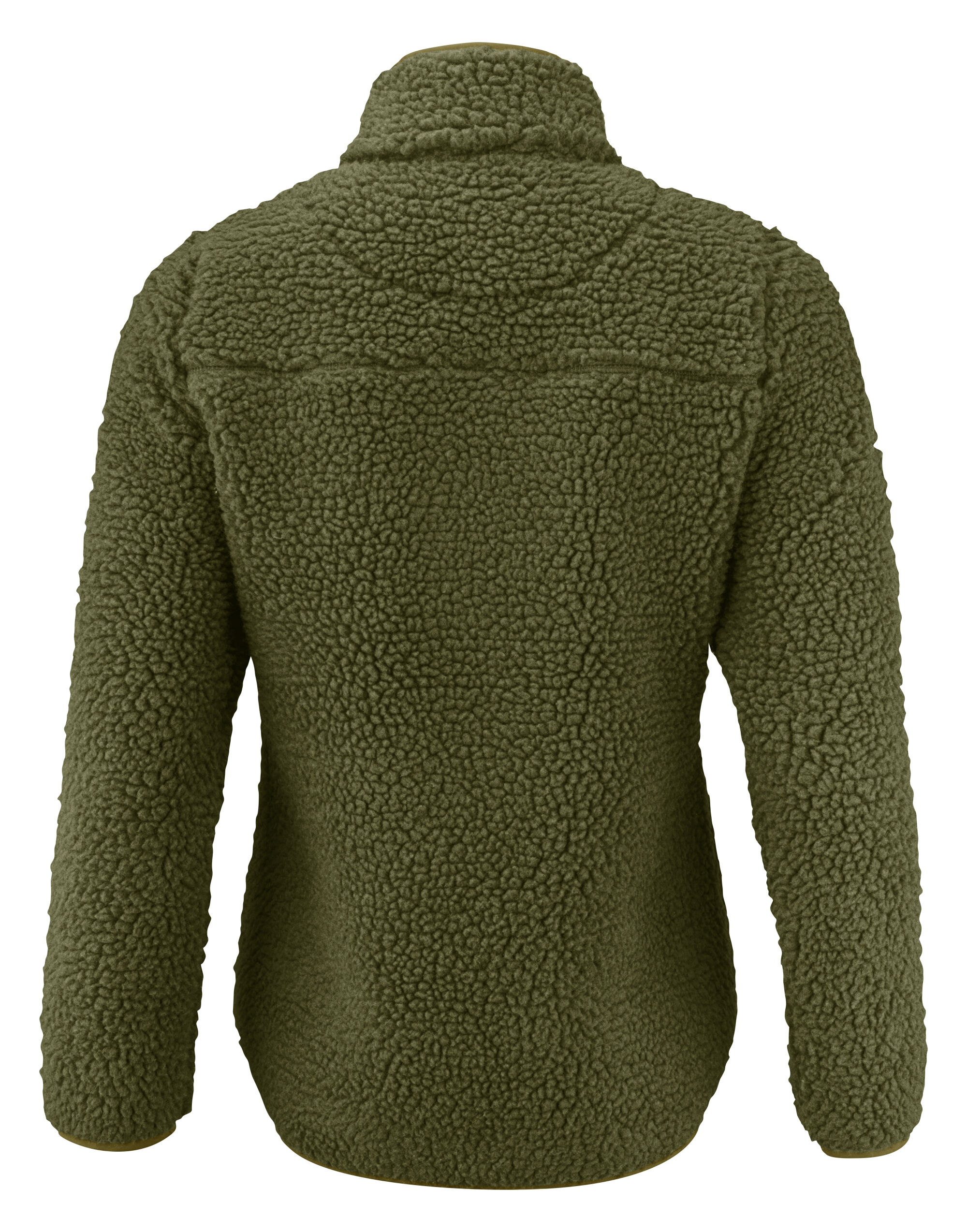 HAR2121504 Moss Green Ladies Kingsley Sherpa Full Zip Fleece