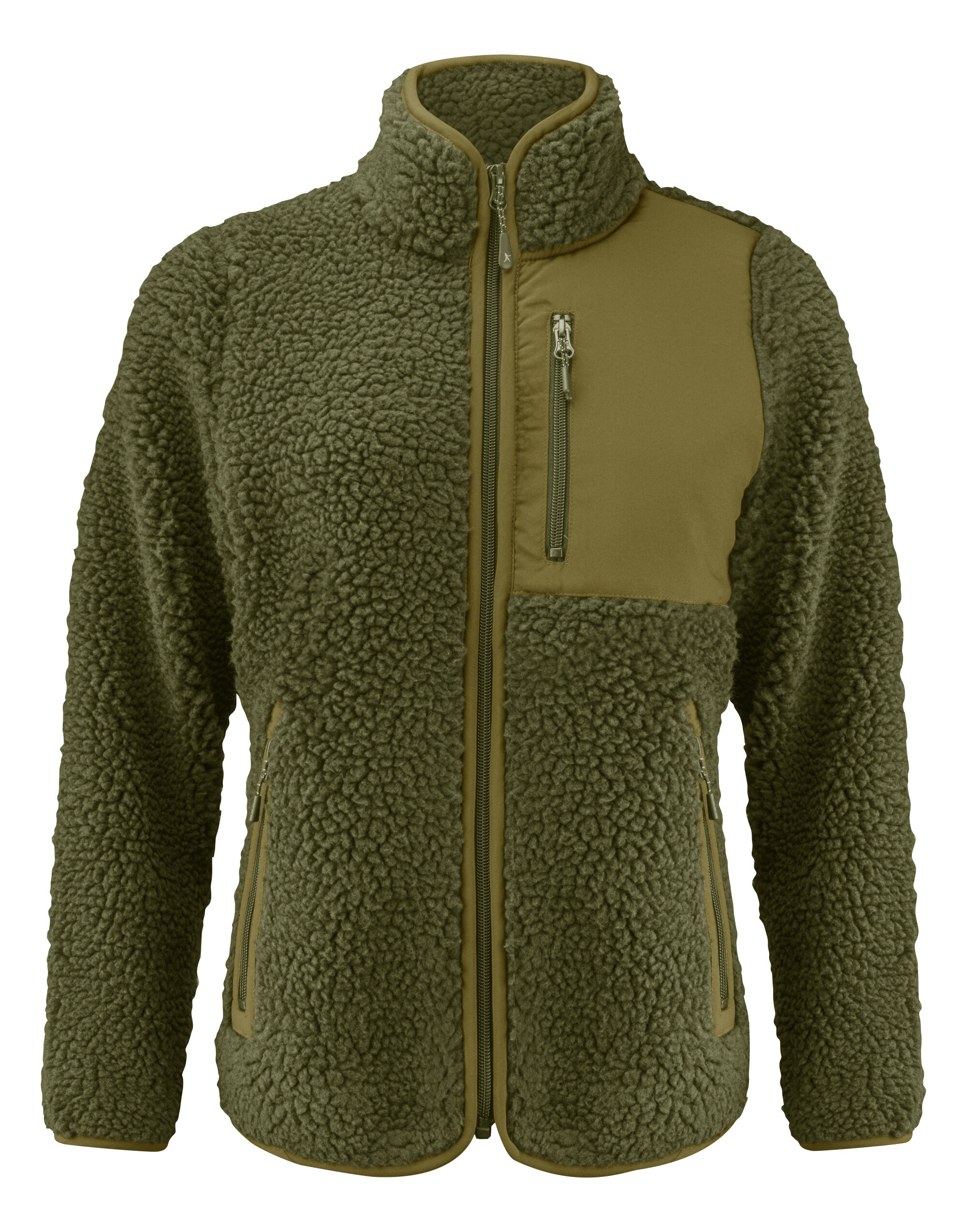 HAR2121504 Ladies Kingsley Sherpa Full Zip Fleece Moss Green HAR2121504 Ladies Kingsley Sherpa Full Zip Fleece Moss Green