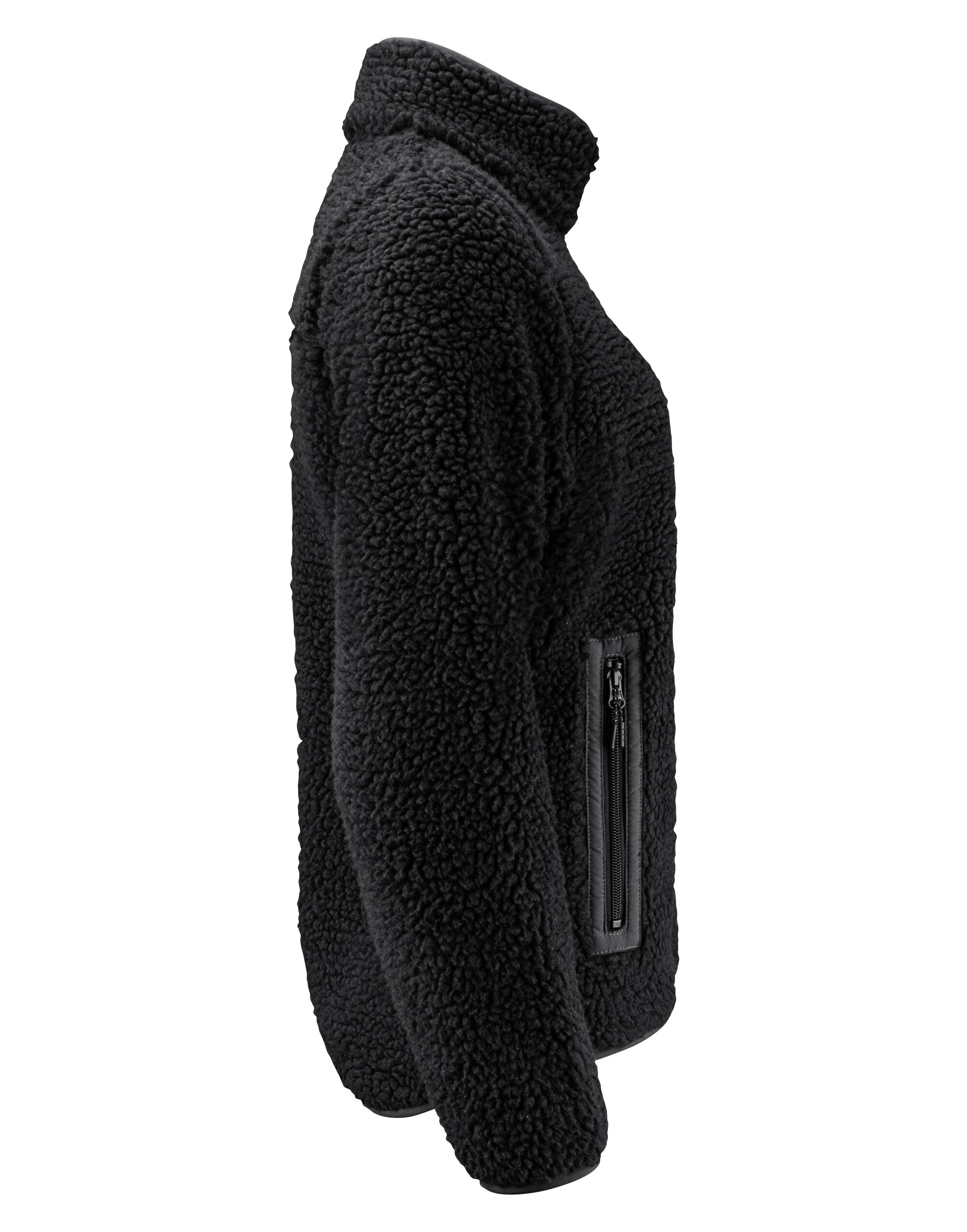 HAR2121504 Black Ladies Kingsley Sherpa Full Zip Fleece